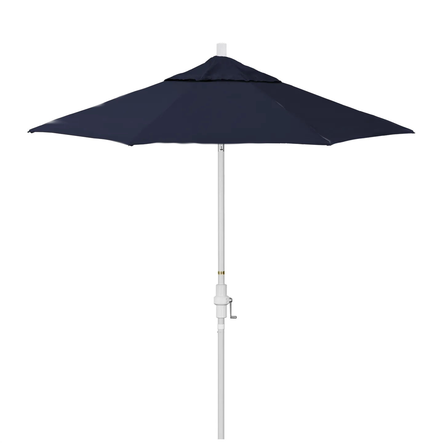 California Umbrella Golden State 7.5 Foot Complete Fiberglass Market Umbrella