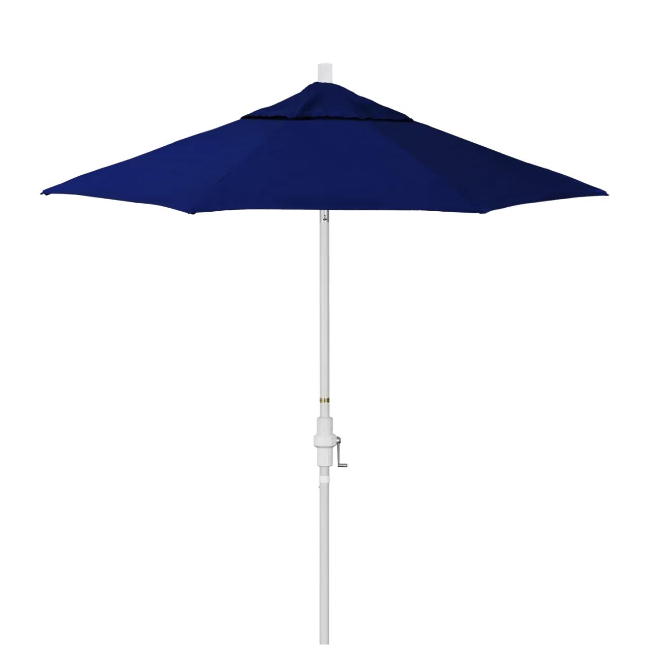California Umbrella Golden State 7.5 Foot Complete Fiberglass Market Umbrella