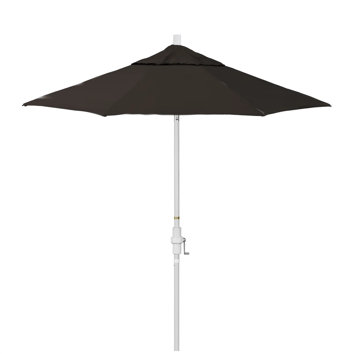 California Umbrella Golden State 7.5 Foot Complete Fiberglass Market Umbrella