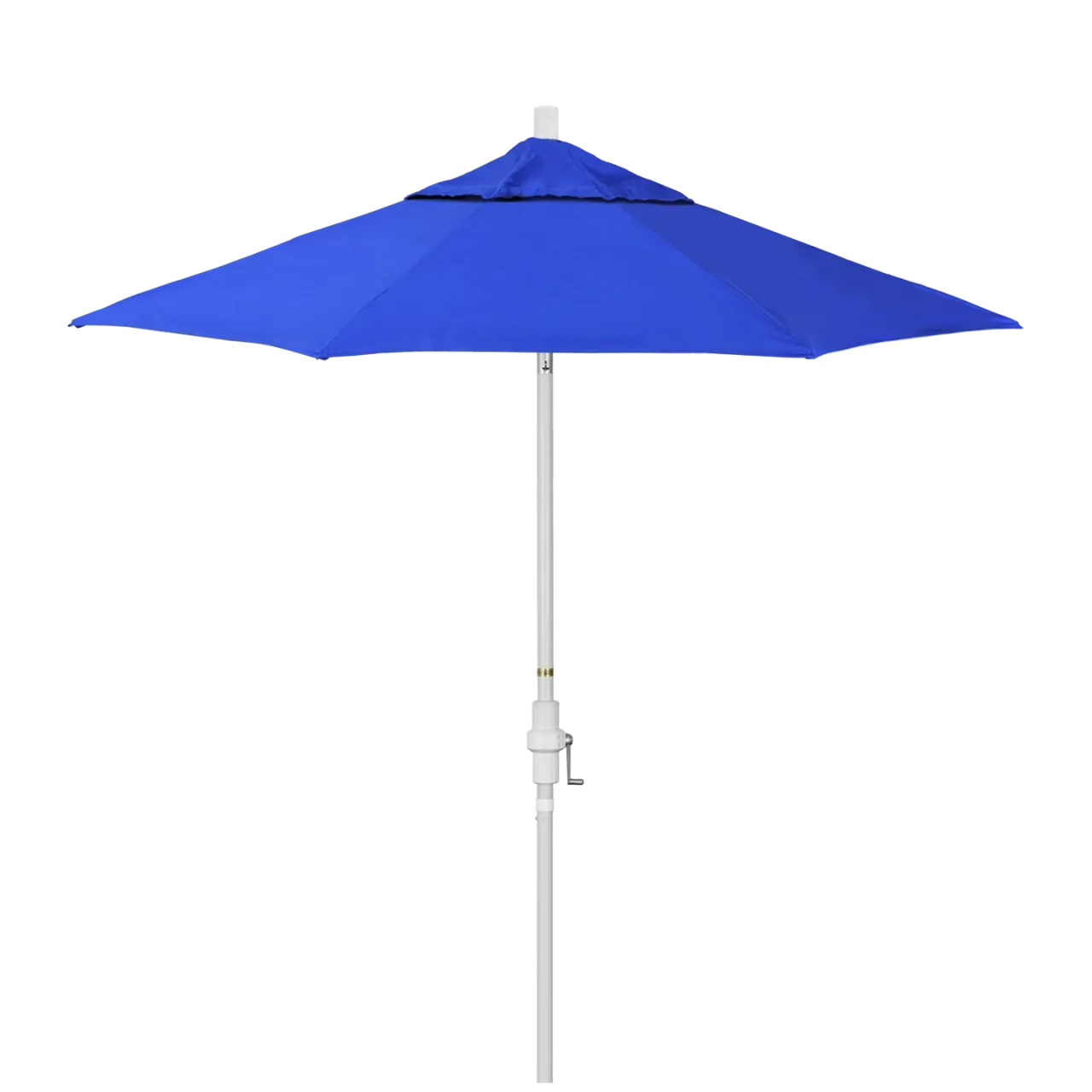 California Umbrella Golden State 7.5 Foot Complete Fiberglass Market Umbrella