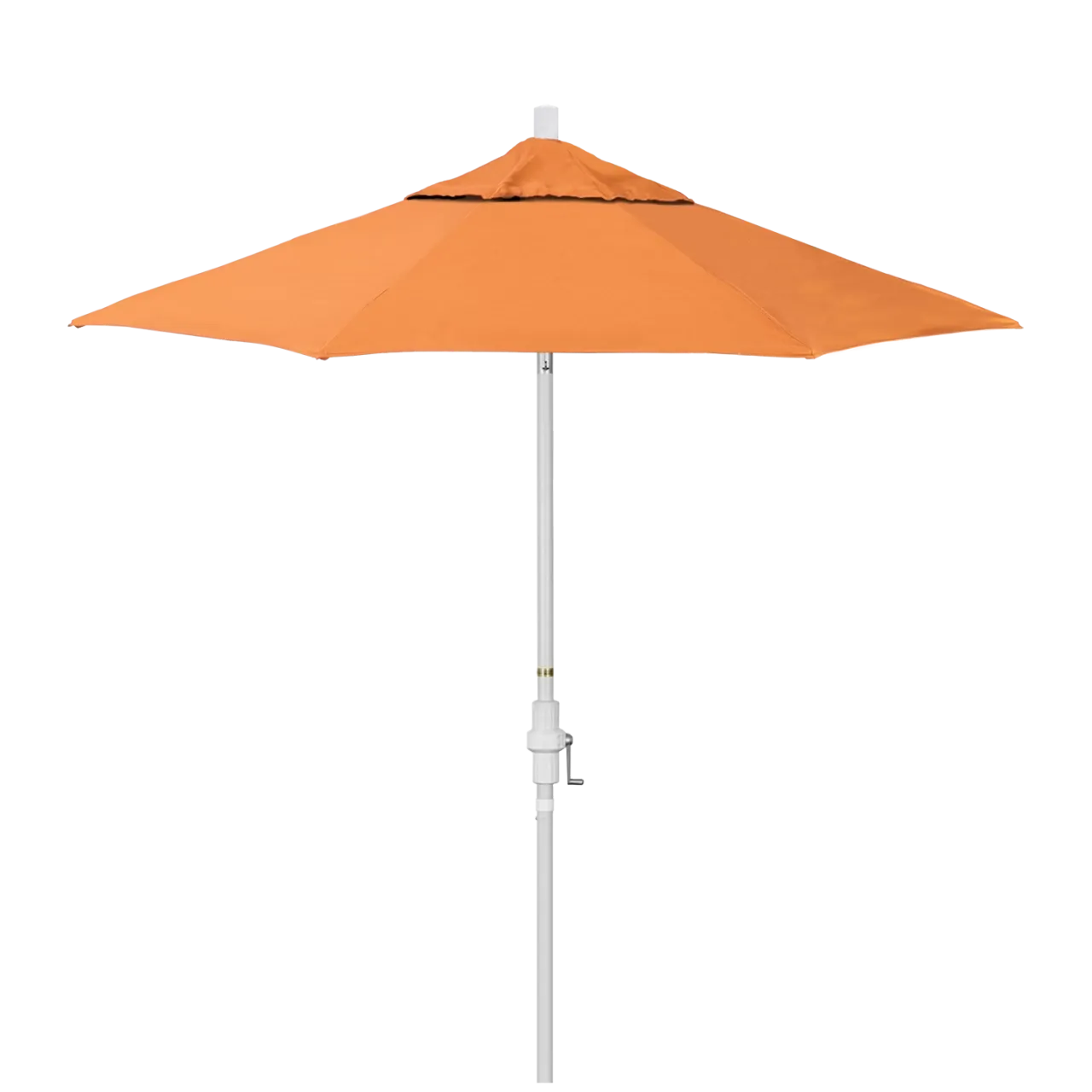 California Umbrella Golden State 7.5 Foot Complete Fiberglass Market Umbrella