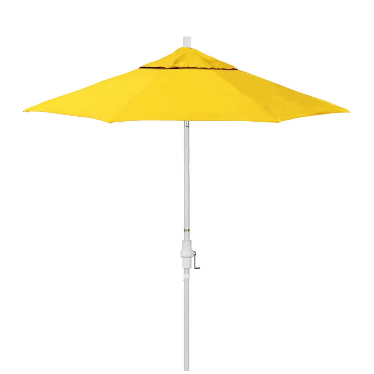California Umbrella Golden State 7.5 Foot Complete Fiberglass Market Umbrella
