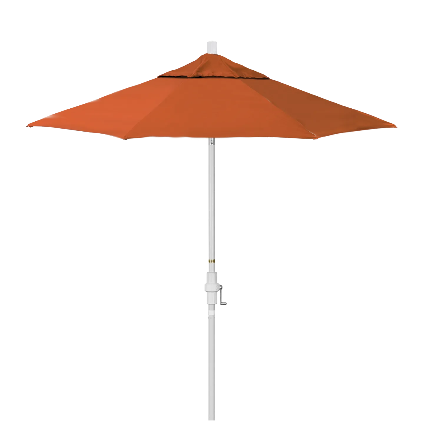 California Umbrella Golden State 7.5 Foot Complete Fiberglass Market Umbrella