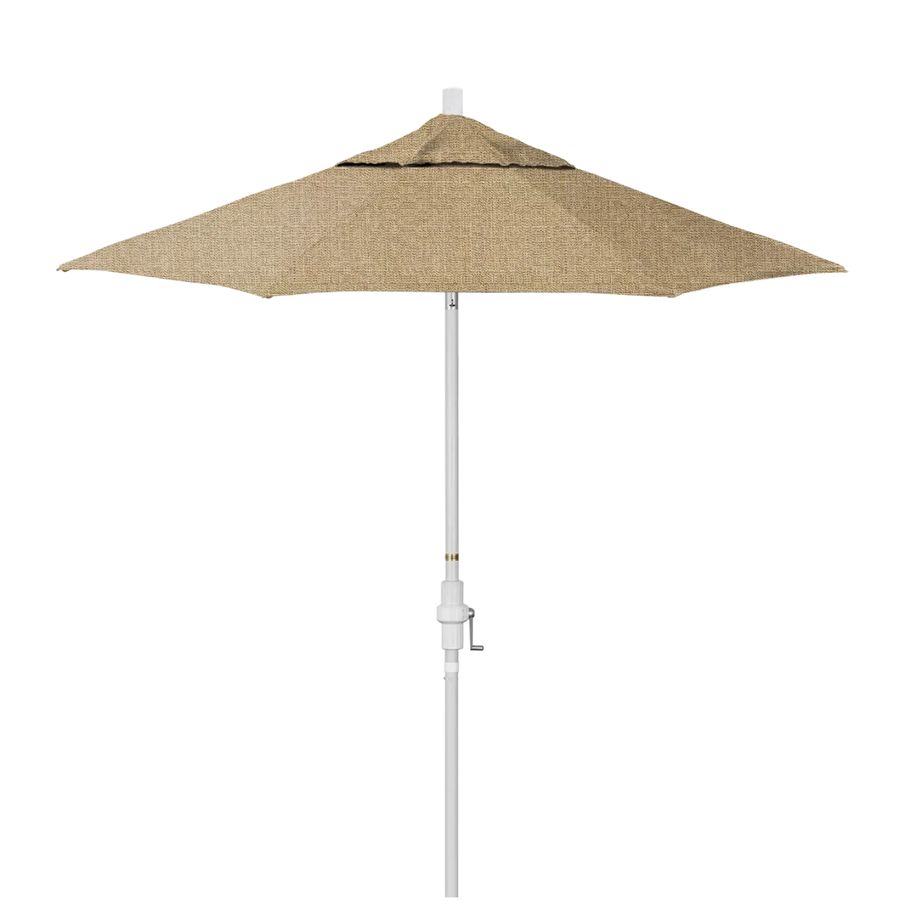 California Umbrella Golden State 7.5 Foot Complete Fiberglass Market Umbrella