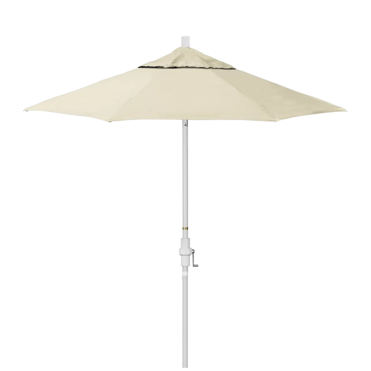 California Umbrella Golden State 7.5 Foot Complete Fiberglass Market Umbrella