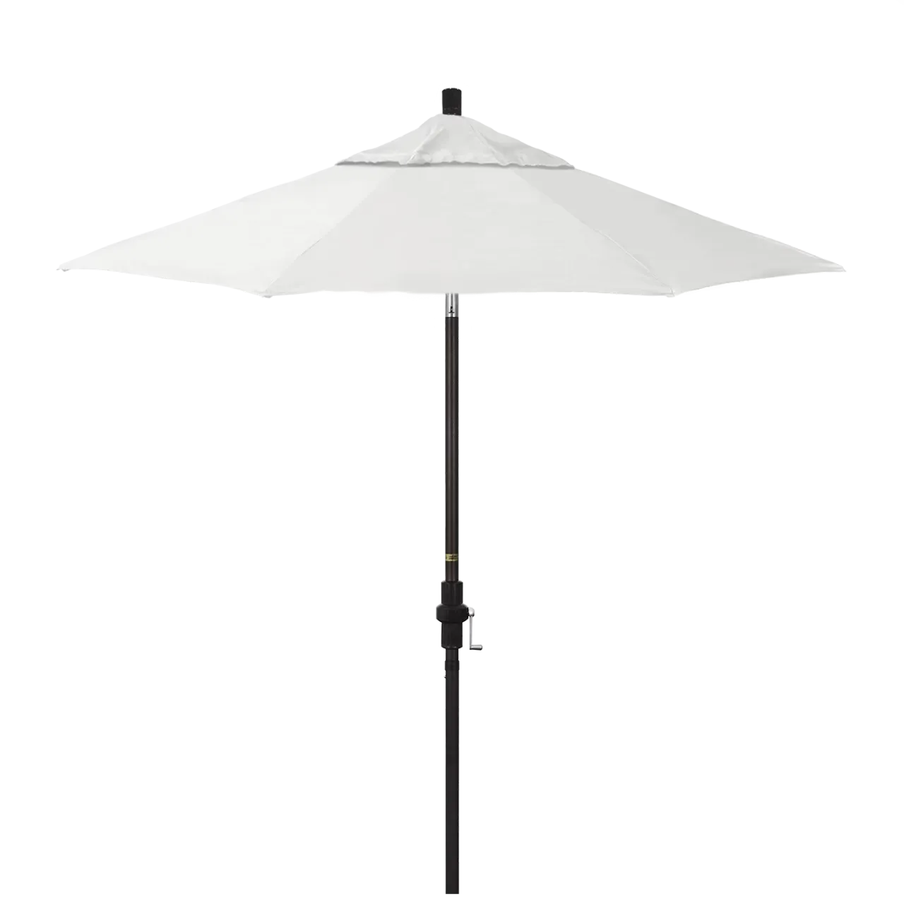 California Umbrella Golden State 7.5 Foot Complete Fiberglass Market Umbrella
