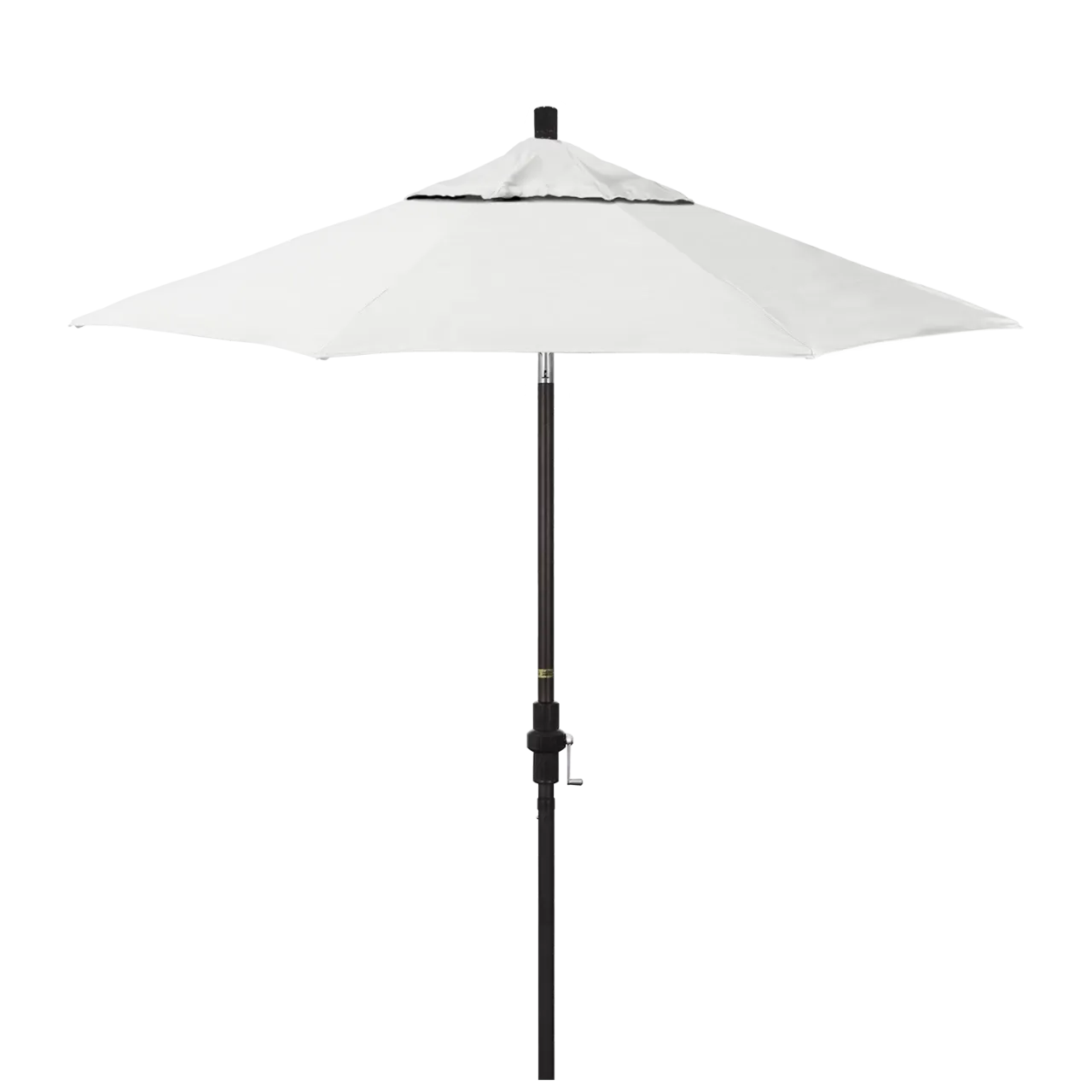 California Umbrella Golden State 7.5 Foot Complete Fiberglass Market Umbrella
