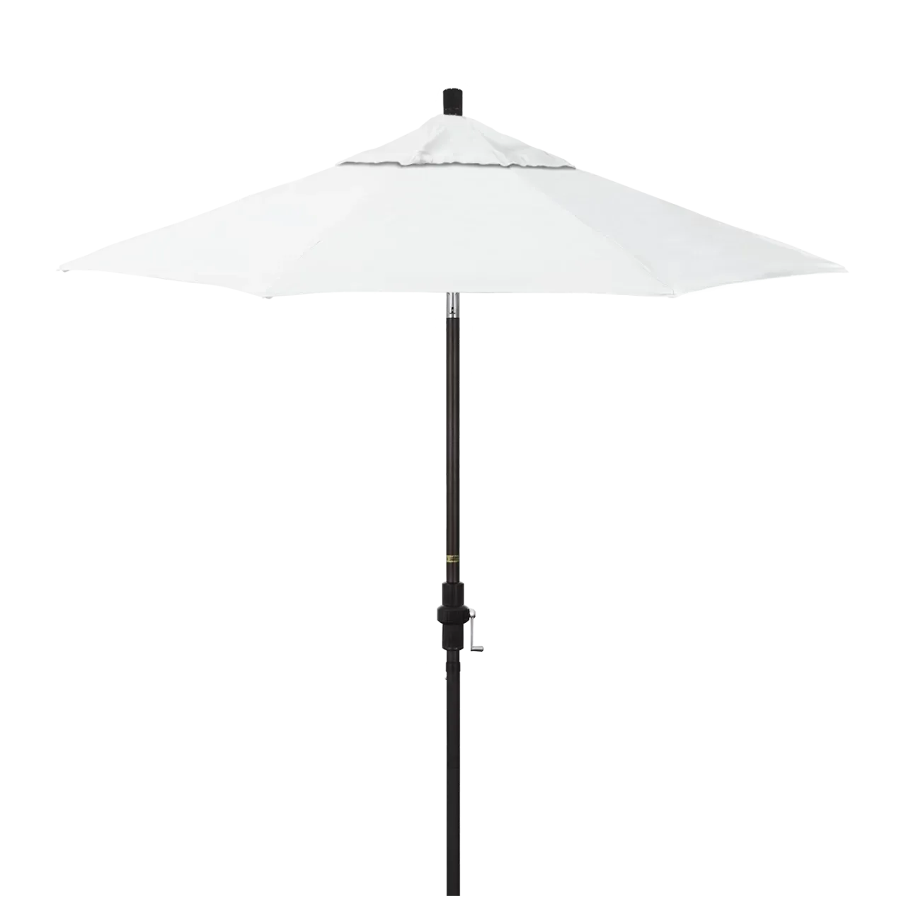 California Umbrella Golden State 7.5 Foot Complete Fiberglass Market Umbrella