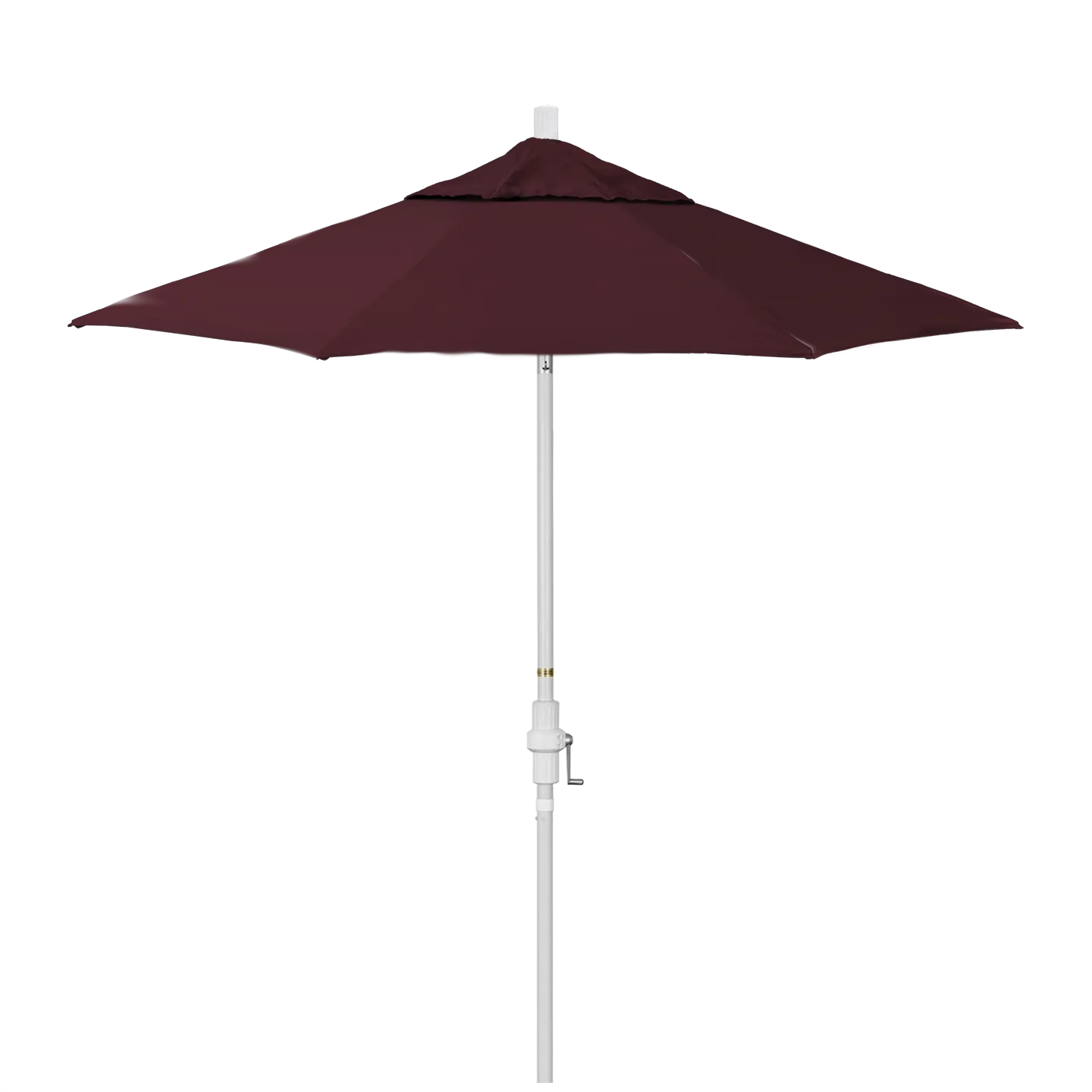 California Umbrella Golden State 7.5 Foot Complete Fiberglass Market Umbrella