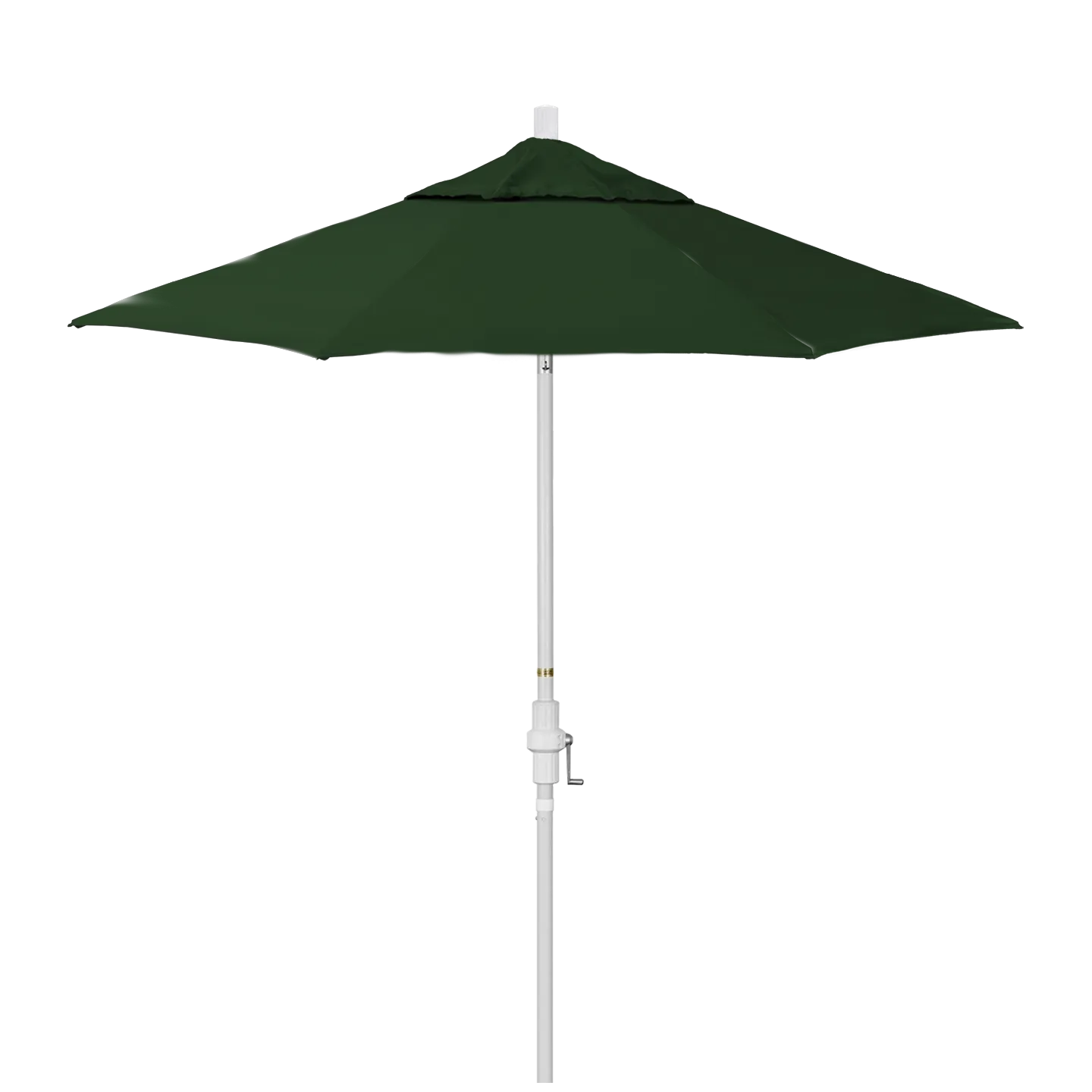 California Umbrella Golden State 7.5 Foot Complete Fiberglass Market Umbrella