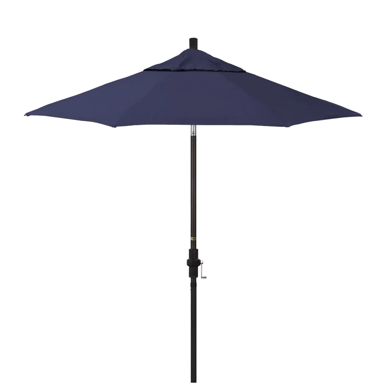 California Umbrella Golden State 7.5 Foot Complete Fiberglass Market Umbrella