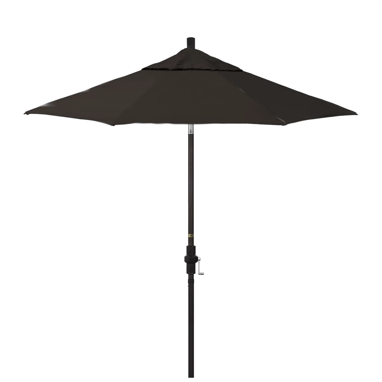 California Umbrella Golden State 7.5 Foot Complete Fiberglass Market Umbrella