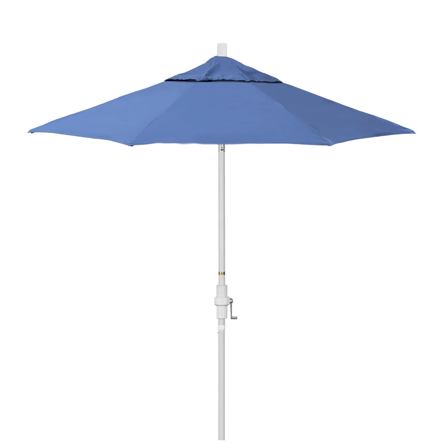California Umbrella Golden State 7.5 Foot Complete Fiberglass Market Umbrella