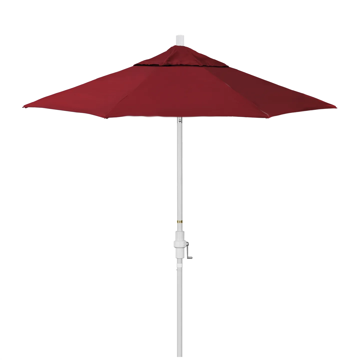 California Umbrella Golden State 7.5 Foot Complete Fiberglass Market Umbrella