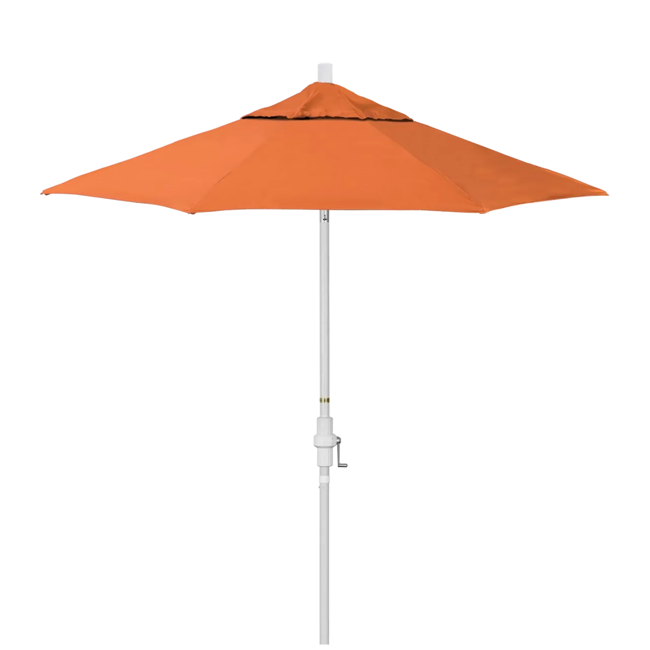 California Umbrella Golden State 7.5 Foot Complete Fiberglass Market Umbrella