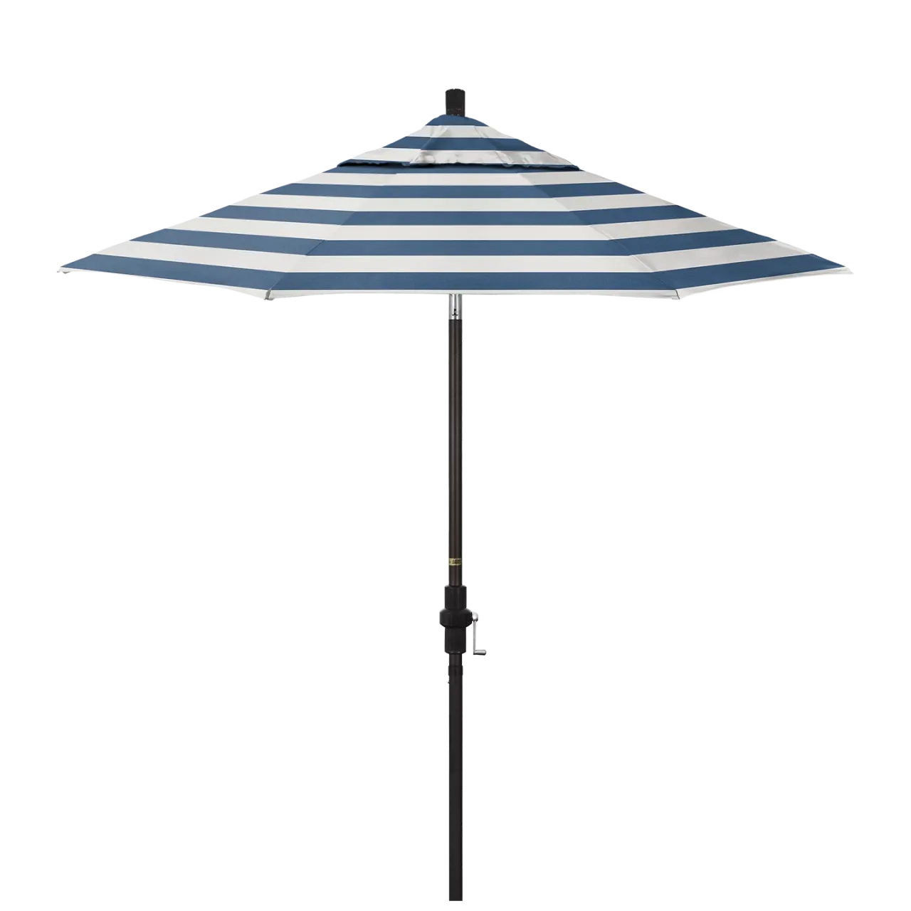 California Umbrella Golden State 7.5 Foot Complete Fiberglass Market Umbrella