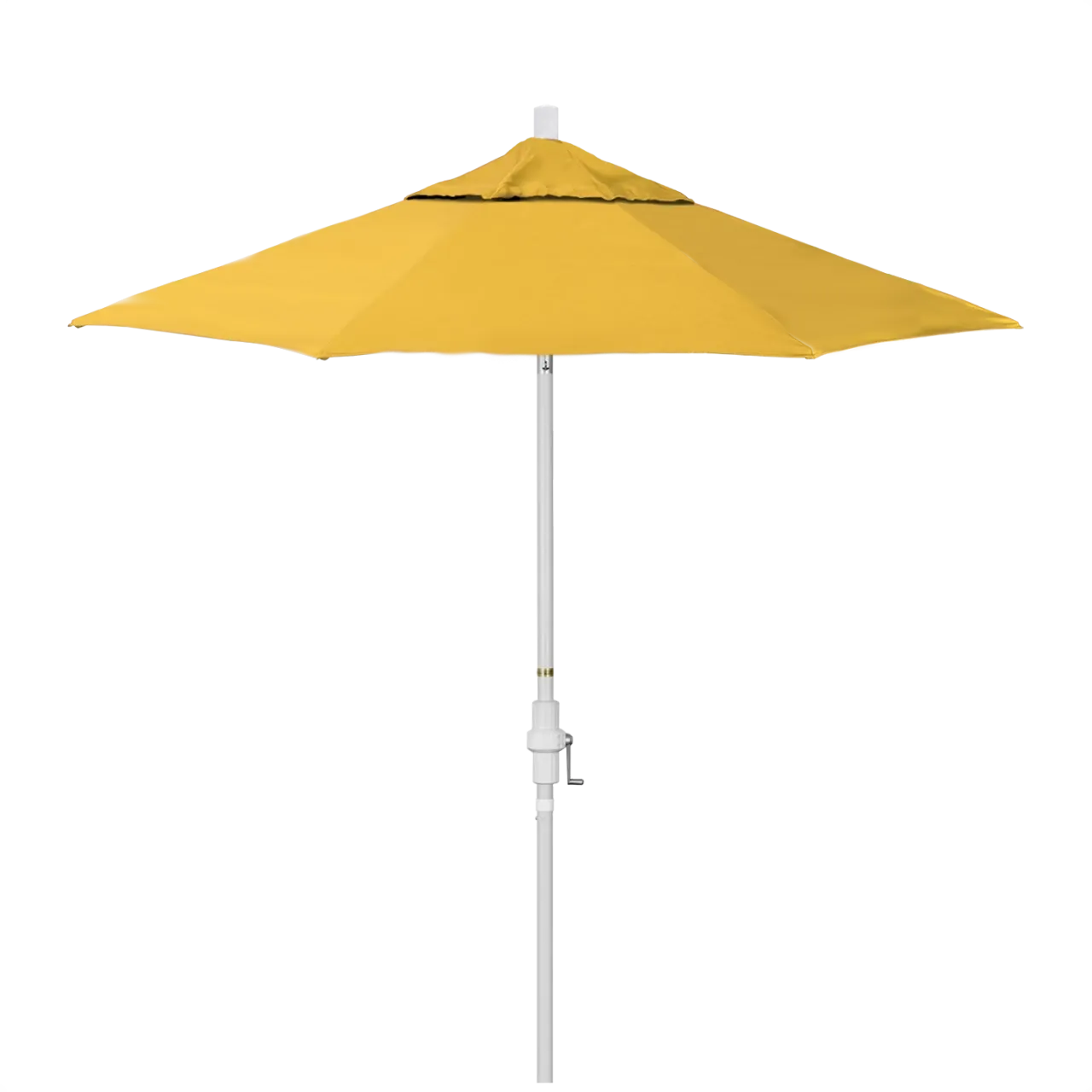 California Umbrella Golden State 7.5 Foot Complete Fiberglass Market Umbrella