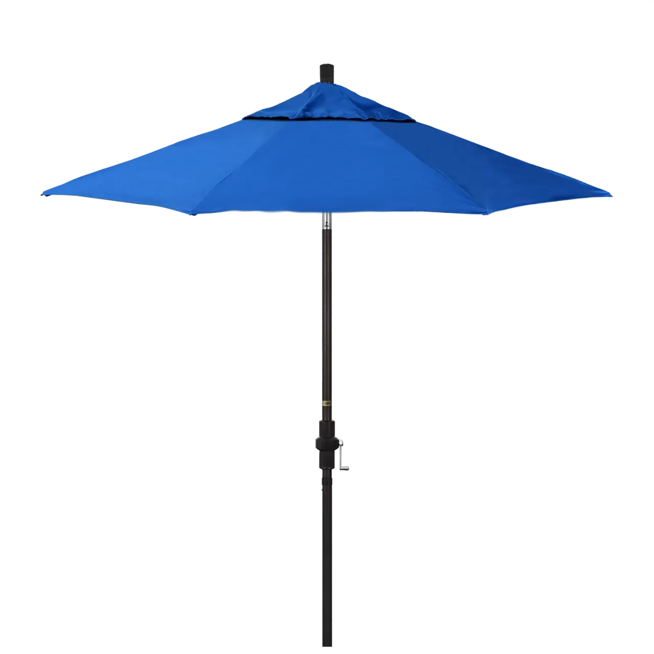 California Umbrella Golden State 7.5 Foot Complete Fiberglass Market Umbrella