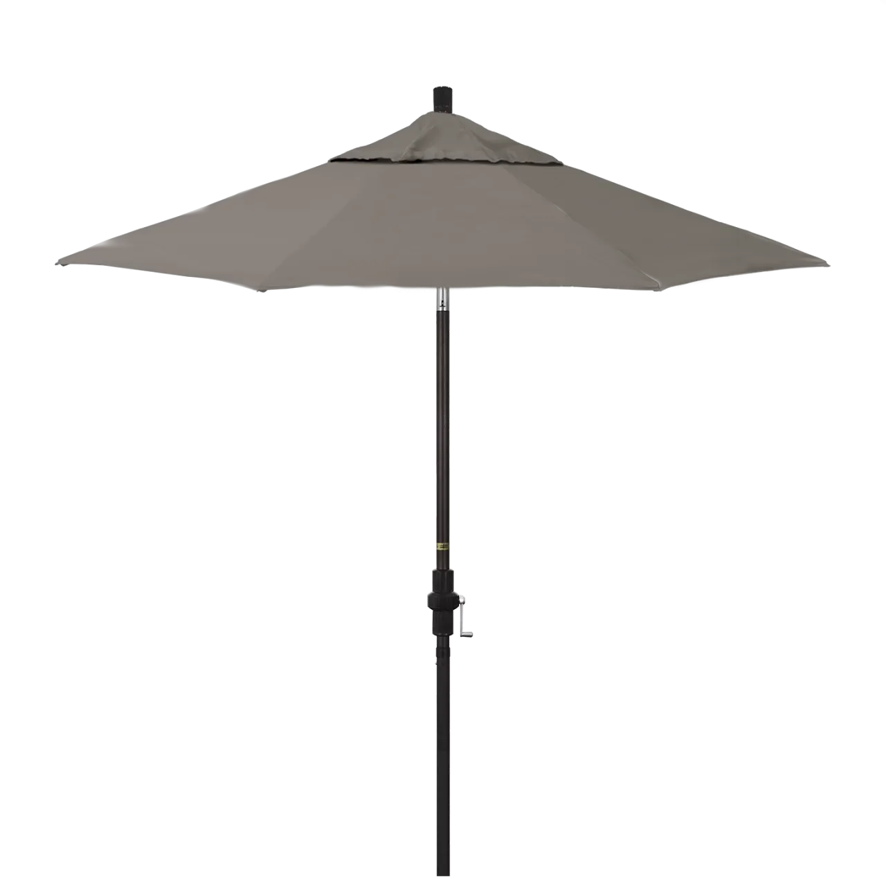California Umbrella Golden State 7.5 Foot Complete Fiberglass Market Umbrella