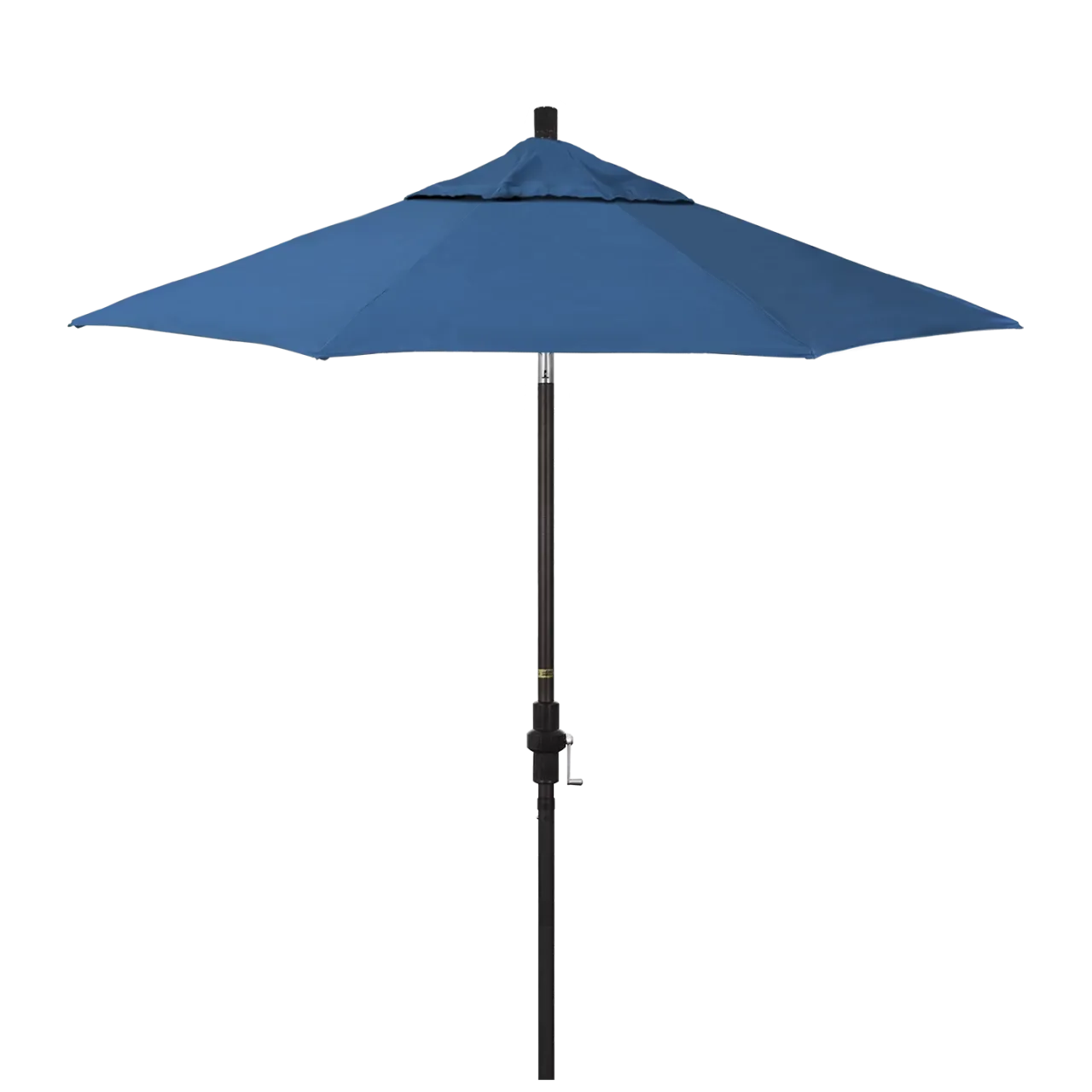 California Umbrella Golden State 7.5 Foot Complete Fiberglass Market Umbrella
