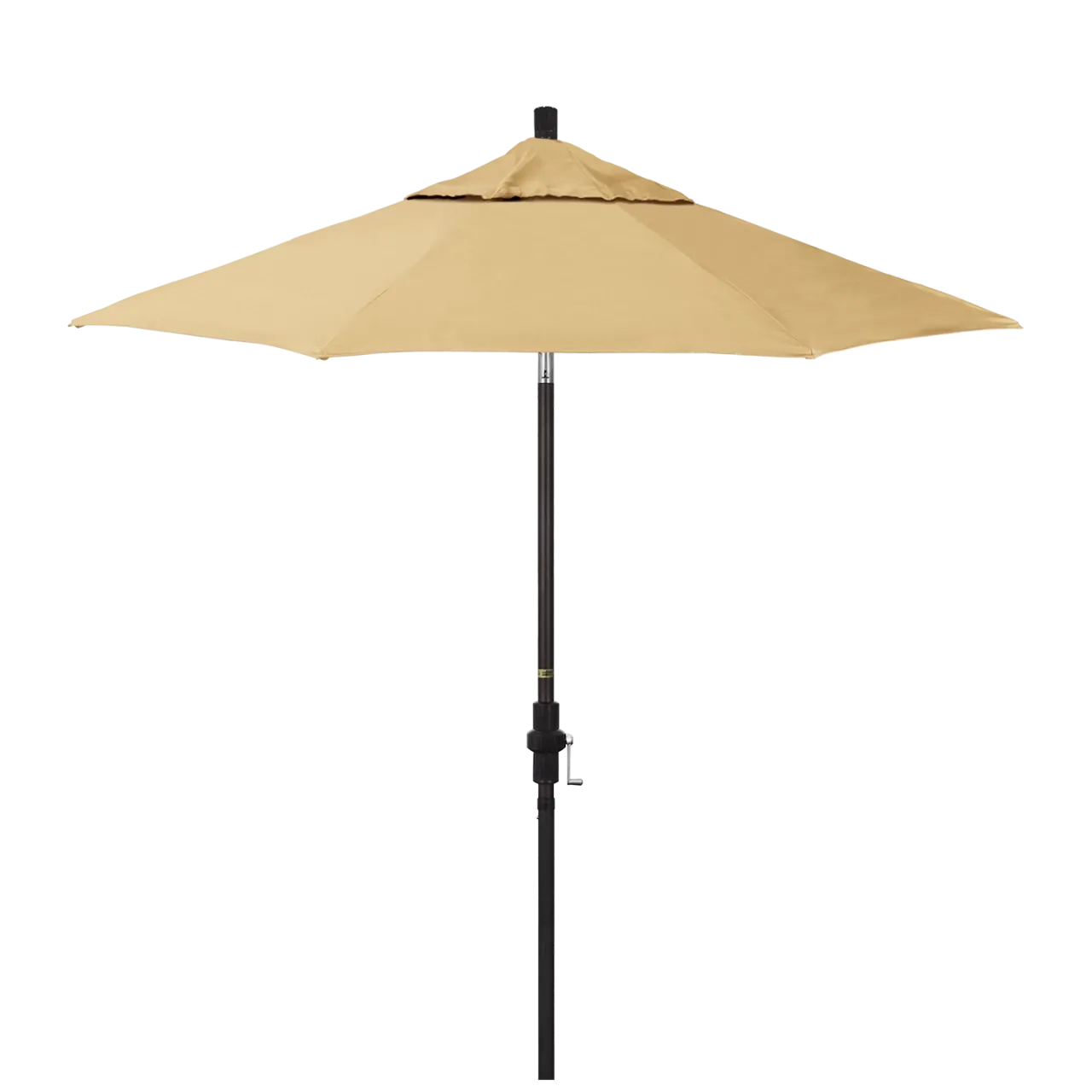 California Umbrella Golden State 7.5 Foot Complete Fiberglass Market Umbrella