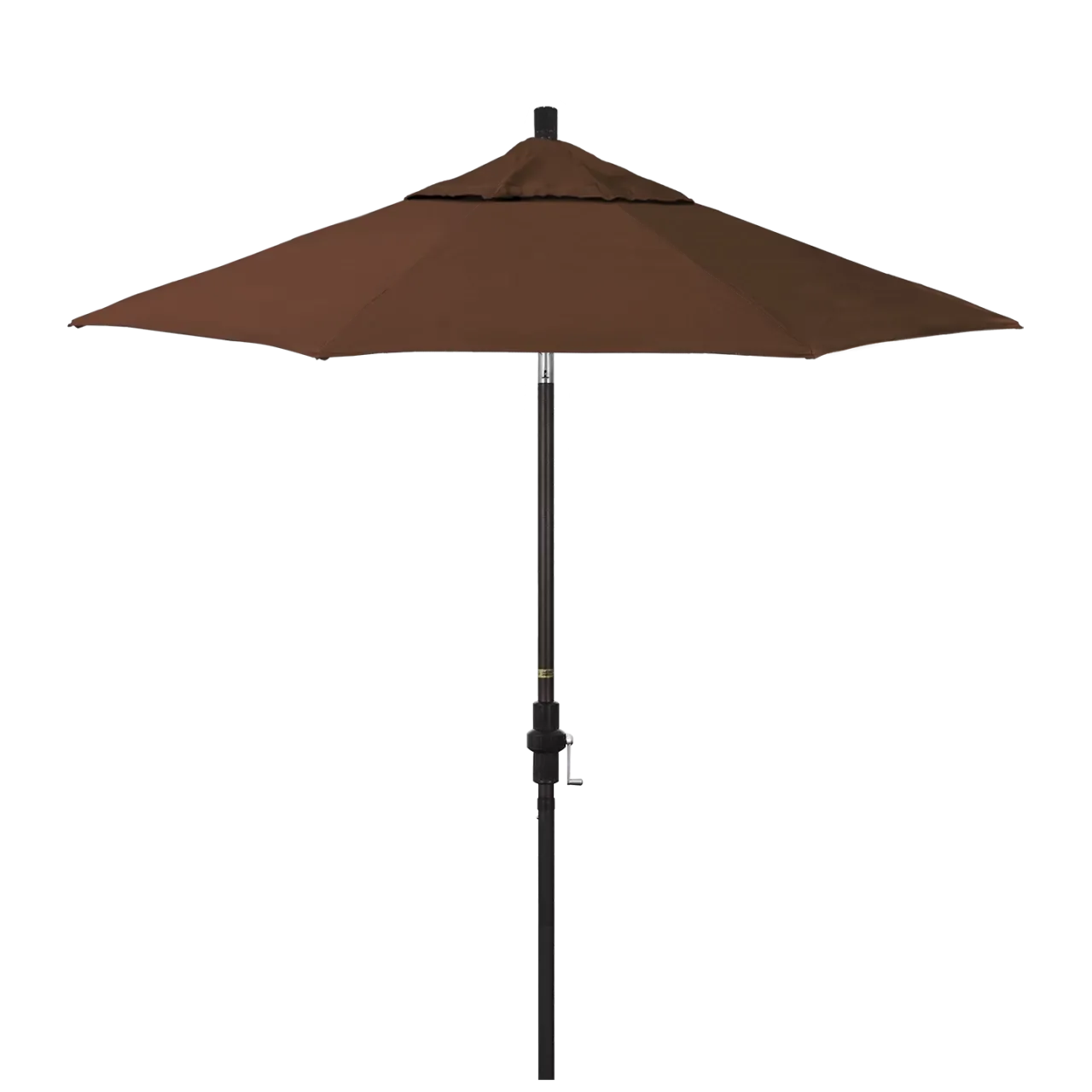 California Umbrella Golden State 7.5 Foot Complete Fiberglass Market Umbrella