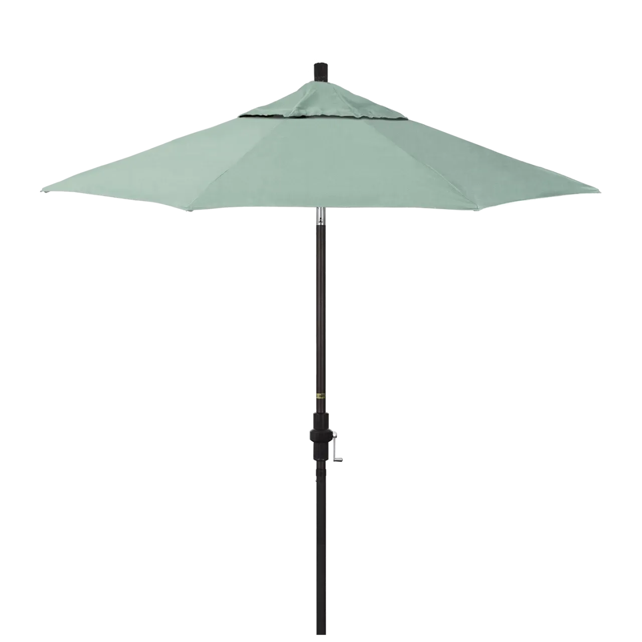 California Umbrella Golden State 7.5 Foot Complete Fiberglass Market Umbrella