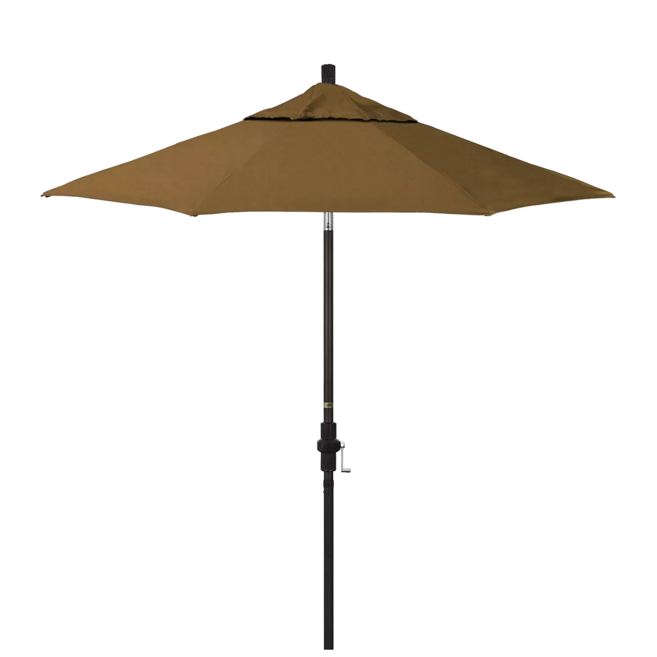 California Umbrella Golden State 7.5 Foot Complete Fiberglass Market Umbrella
