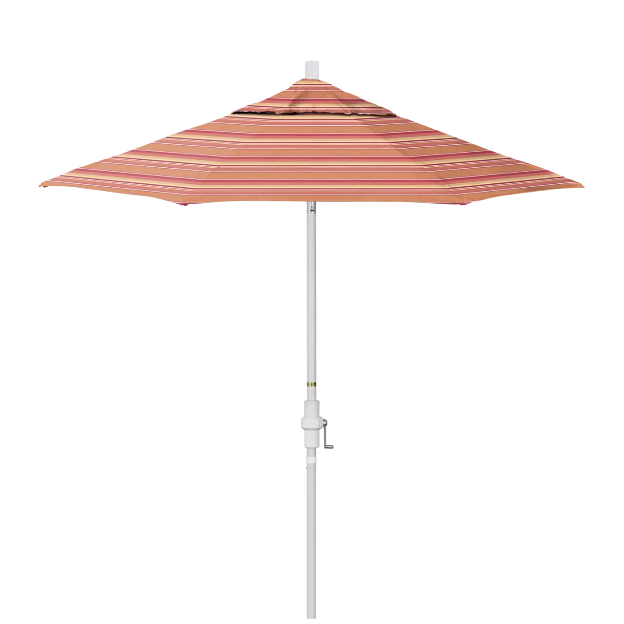 California Umbrella Golden State 7.5 Foot Complete Fiberglass Market Umbrella