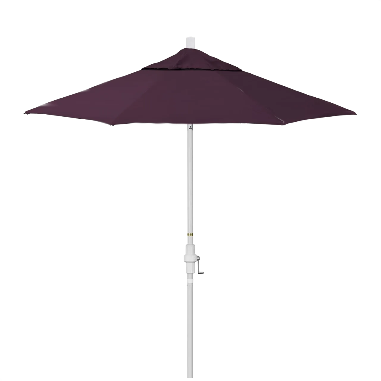 California Umbrella Golden State 7.5 Foot Complete Fiberglass Market Umbrella