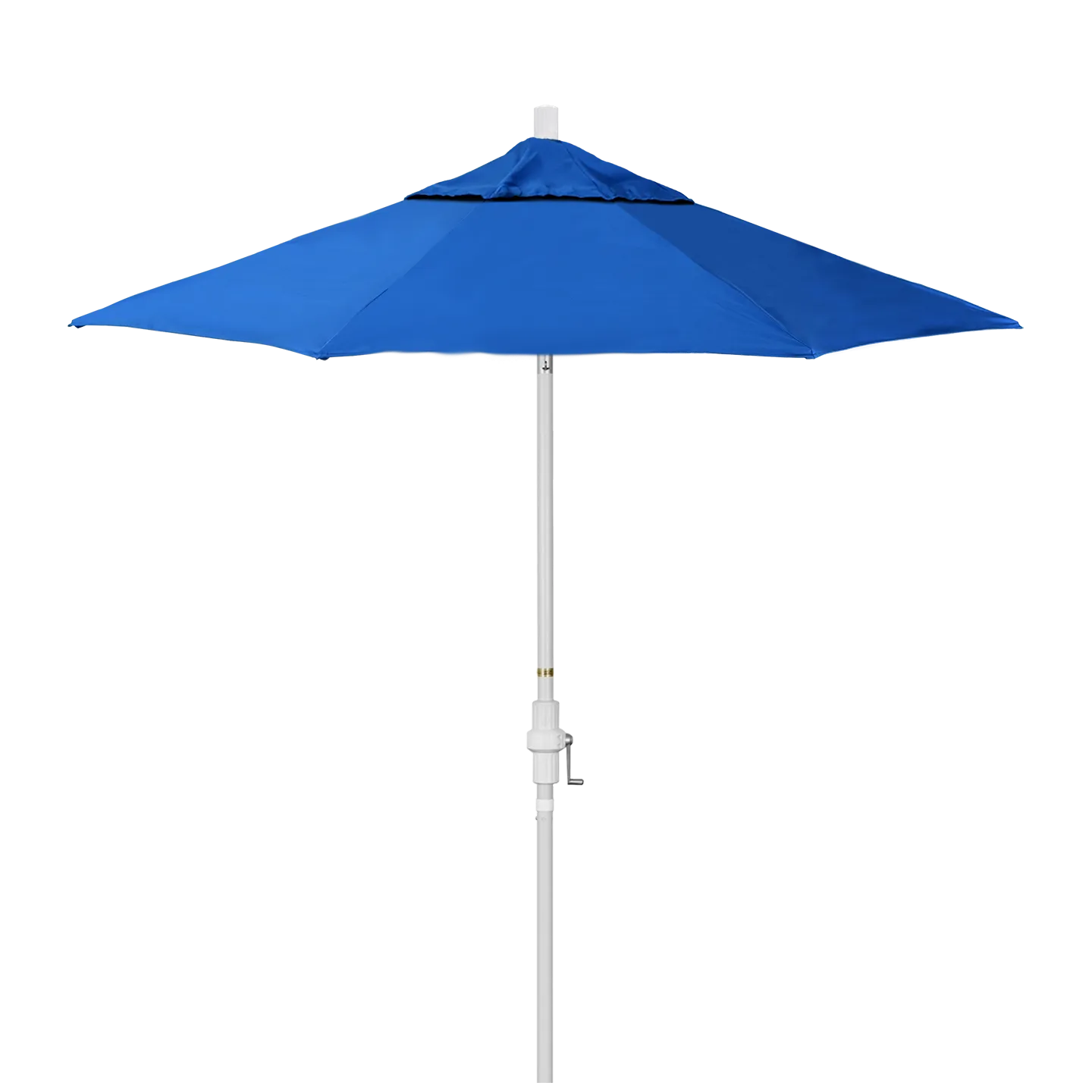California Umbrella Golden State 7.5 Foot Complete Fiberglass Market Umbrella