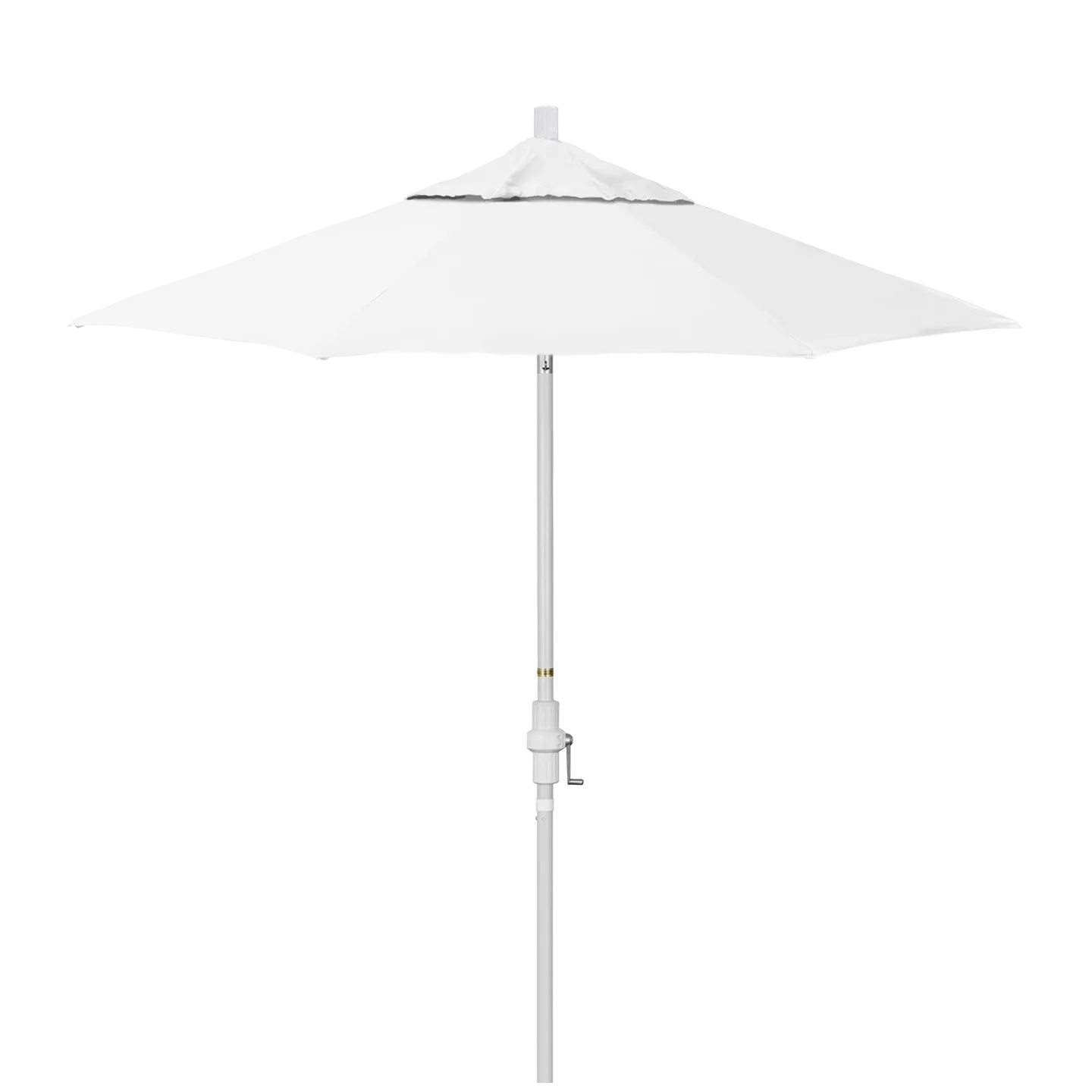 California Umbrella Golden State 7.5 Foot Complete Fiberglass Market Umbrella