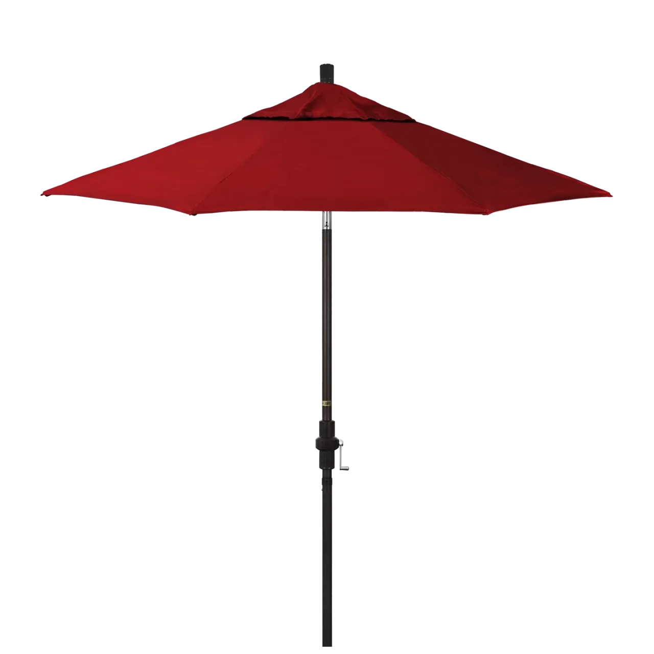 California Umbrella Golden State 7.5 Foot Complete Fiberglass Market Umbrella