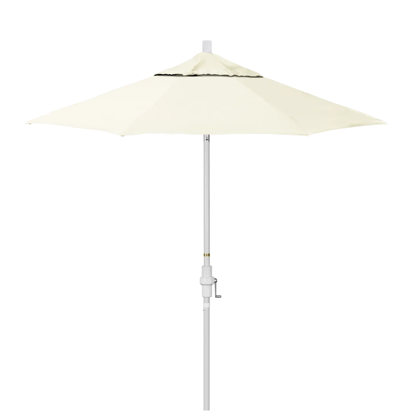 California Umbrella Golden State 7.5 Foot Complete Fiberglass Market Umbrella