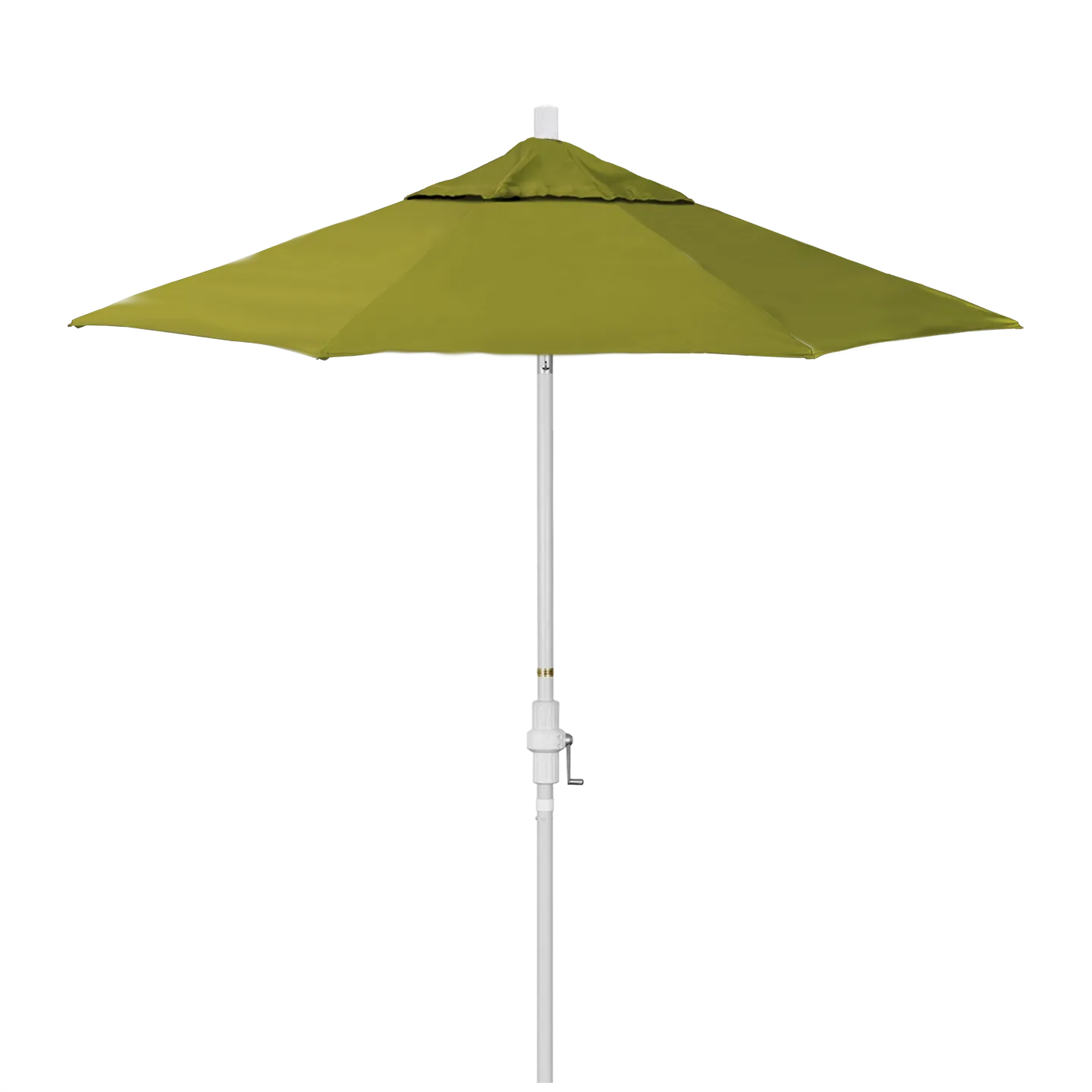 California Umbrella Golden State 7.5 Foot Complete Fiberglass Market Umbrella