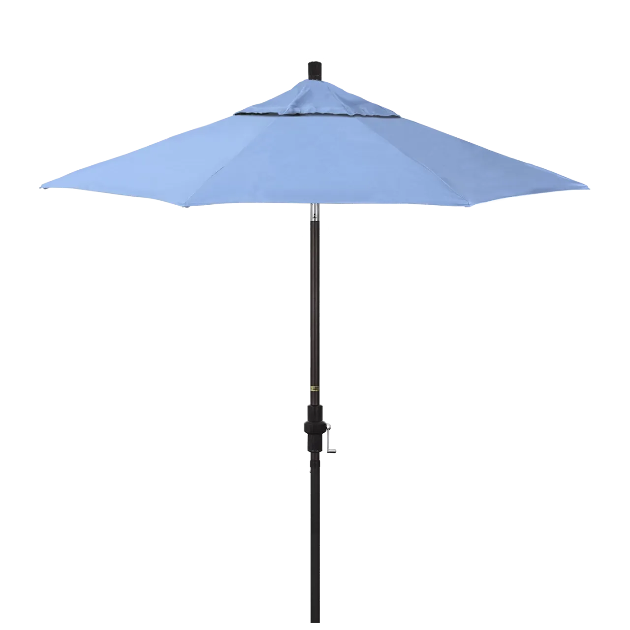 California Umbrella Golden State 7.5 Foot Complete Fiberglass Market Umbrella