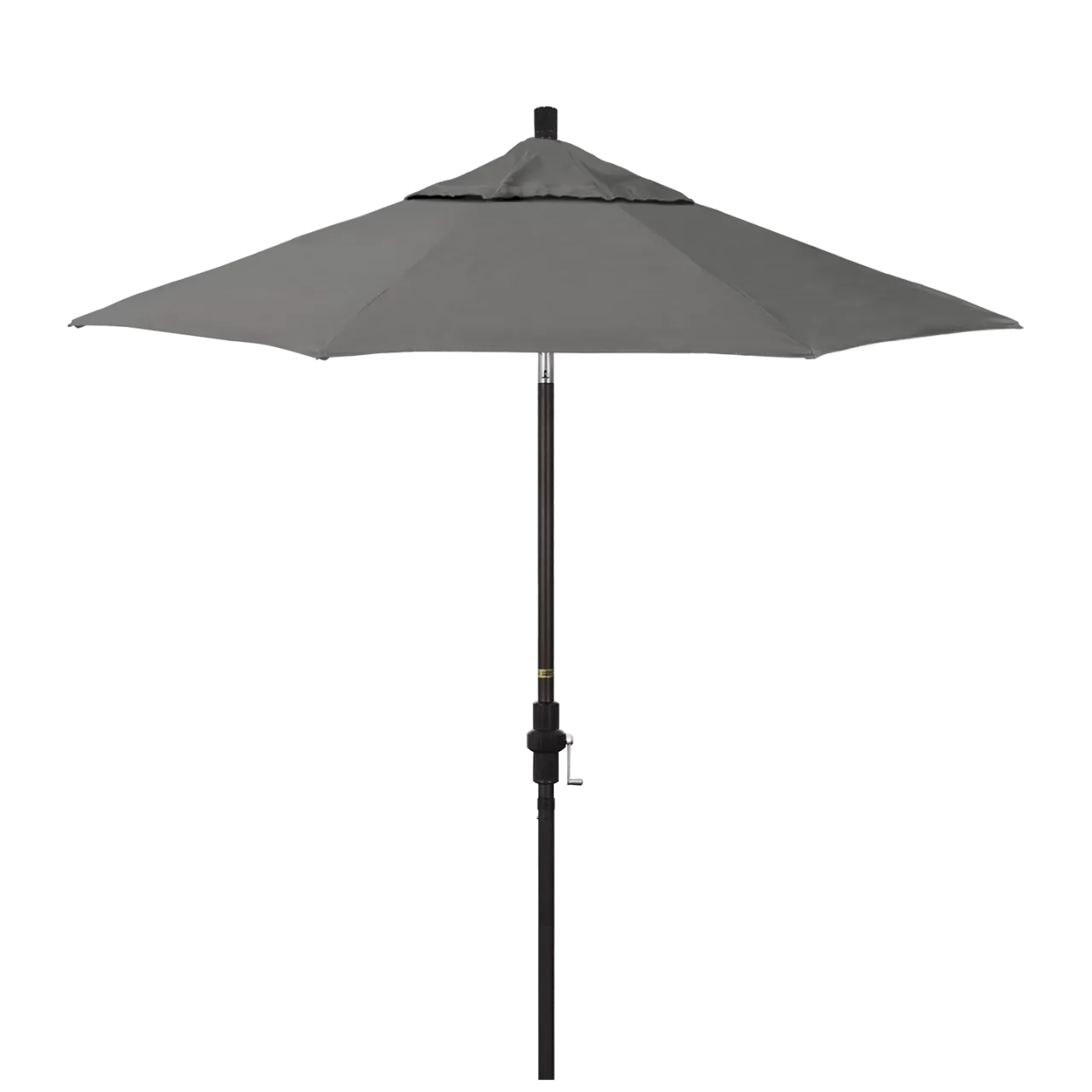 California Umbrella Golden State 7.5 Foot Complete Fiberglass Market Umbrella