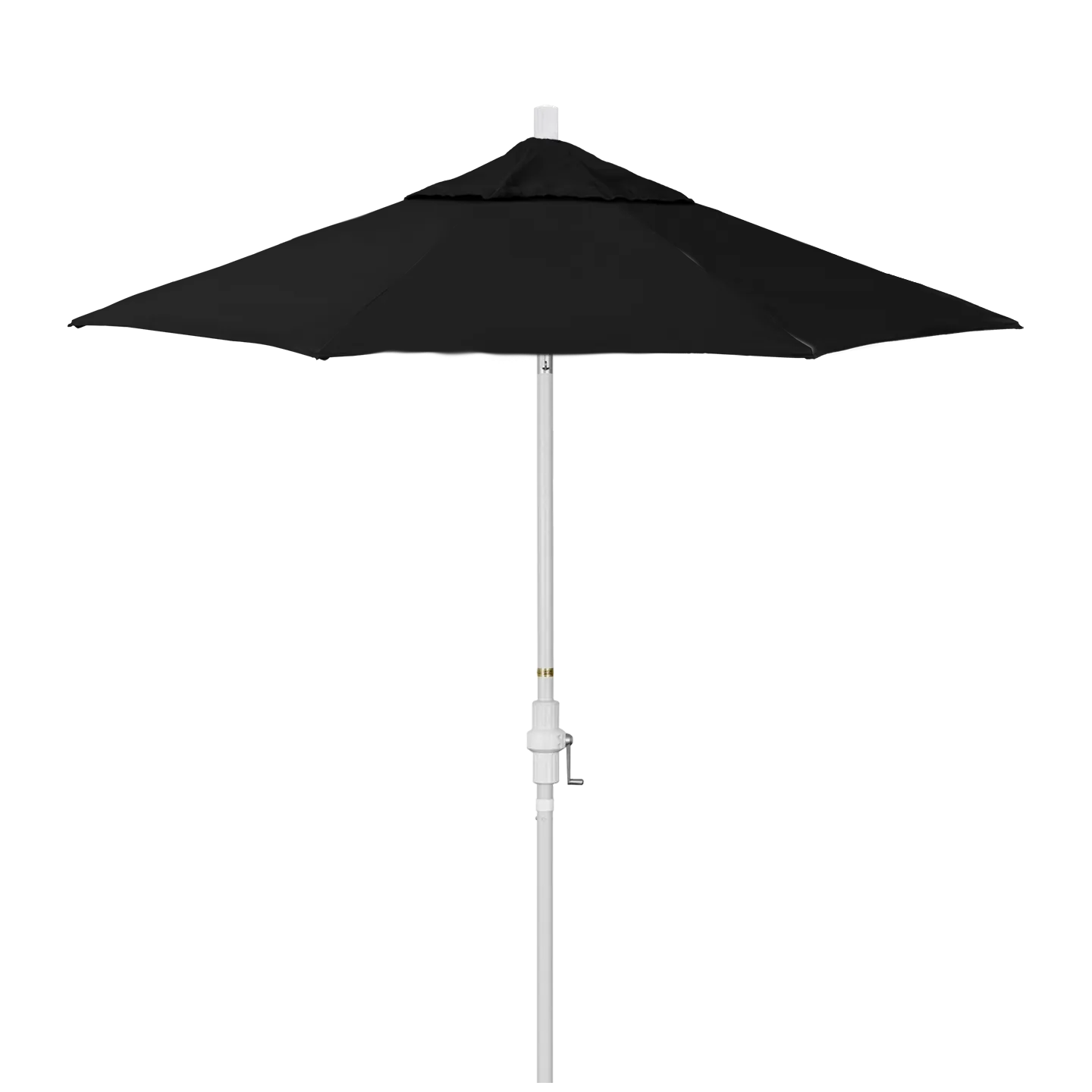 California Umbrella Golden State 7.5 Foot Complete Fiberglass Market Umbrella