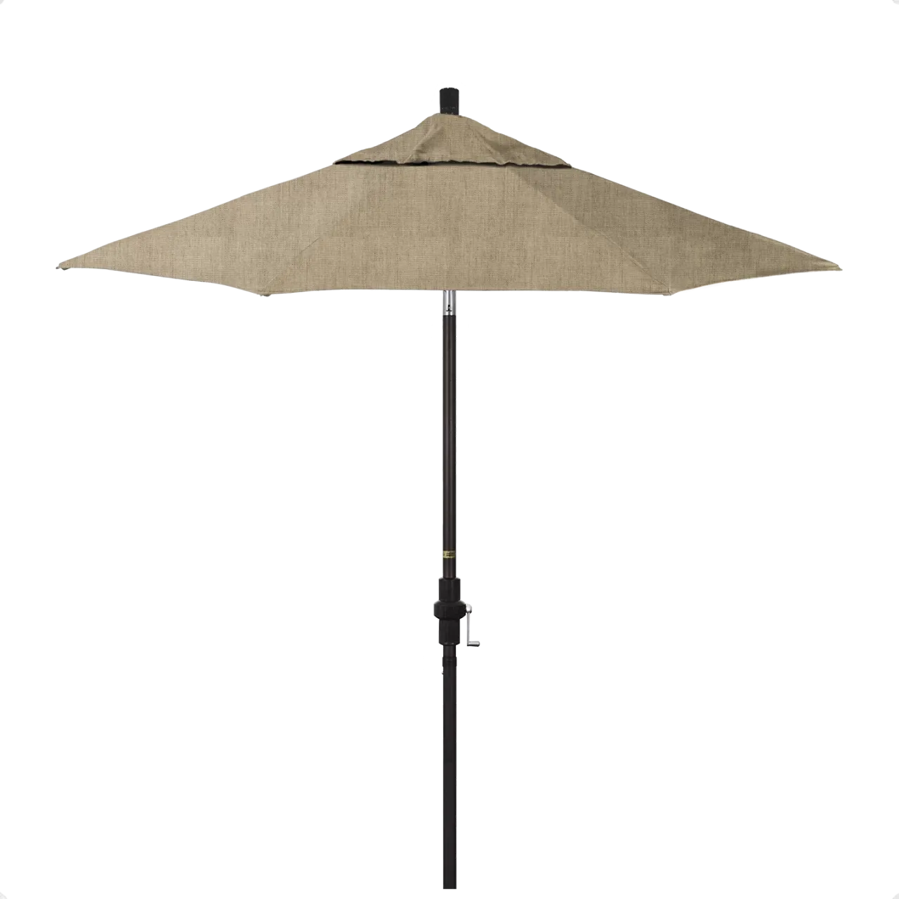 California Umbrella Golden State 7.5 Foot Complete Fiberglass Market Umbrella