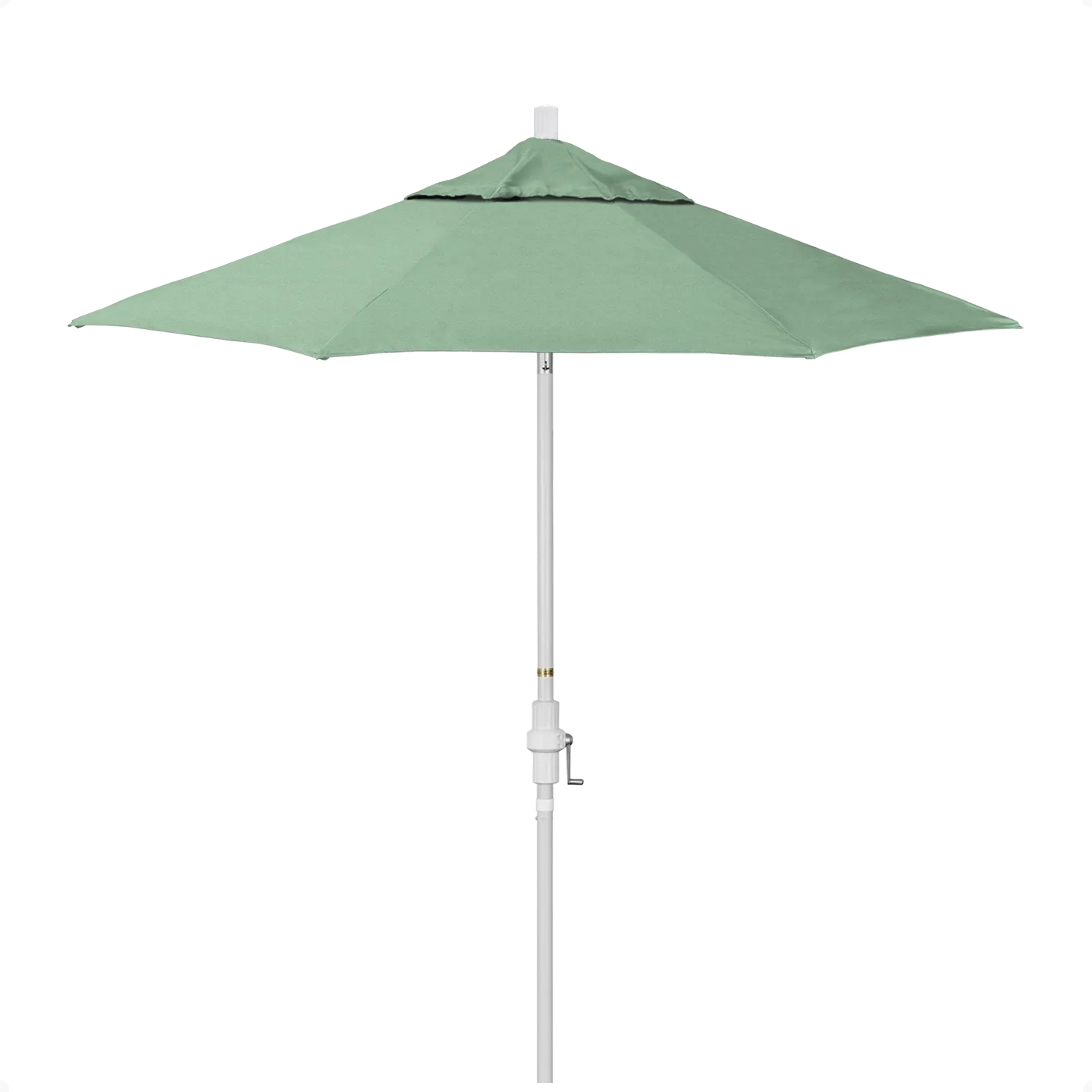 California Umbrella Golden State 7.5 Foot Complete Fiberglass Market Umbrella