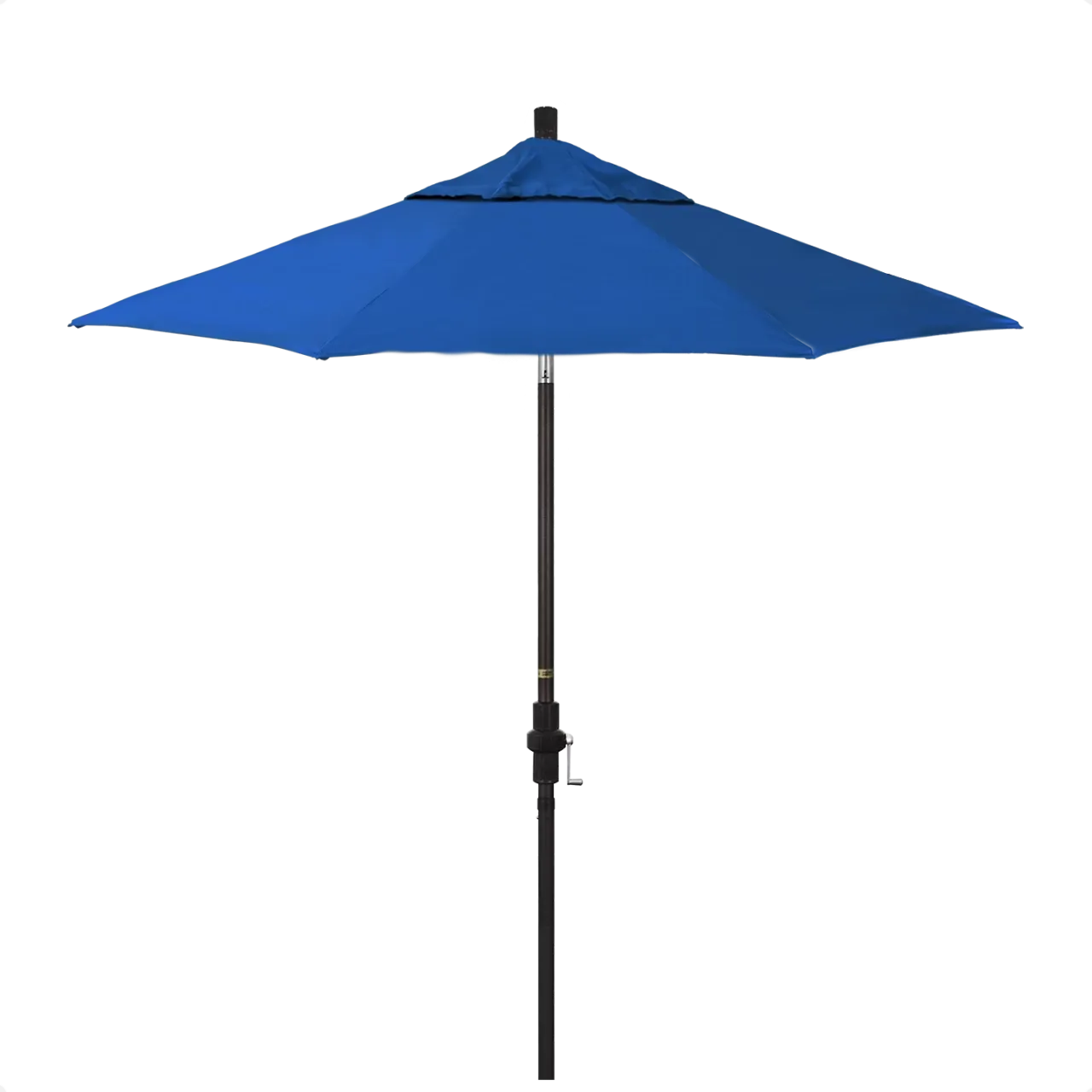 California Umbrella Golden State 7.5 Foot Complete Fiberglass Market Umbrella