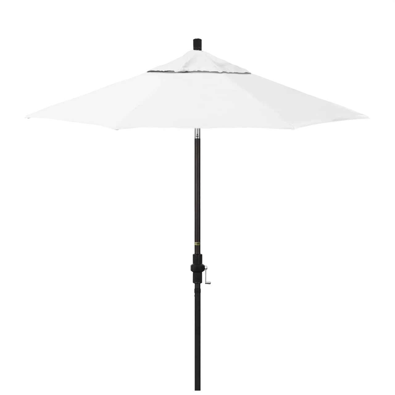 California Umbrella Golden State 7.5 Foot Complete Fiberglass Market Umbrella