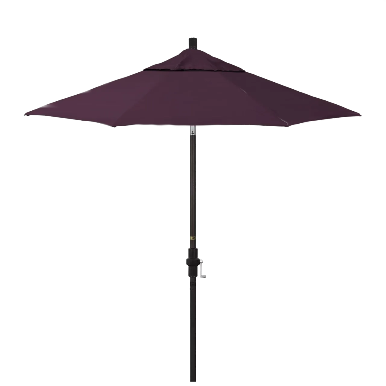 California Umbrella Golden State 7.5 Foot Complete Fiberglass Market Umbrella