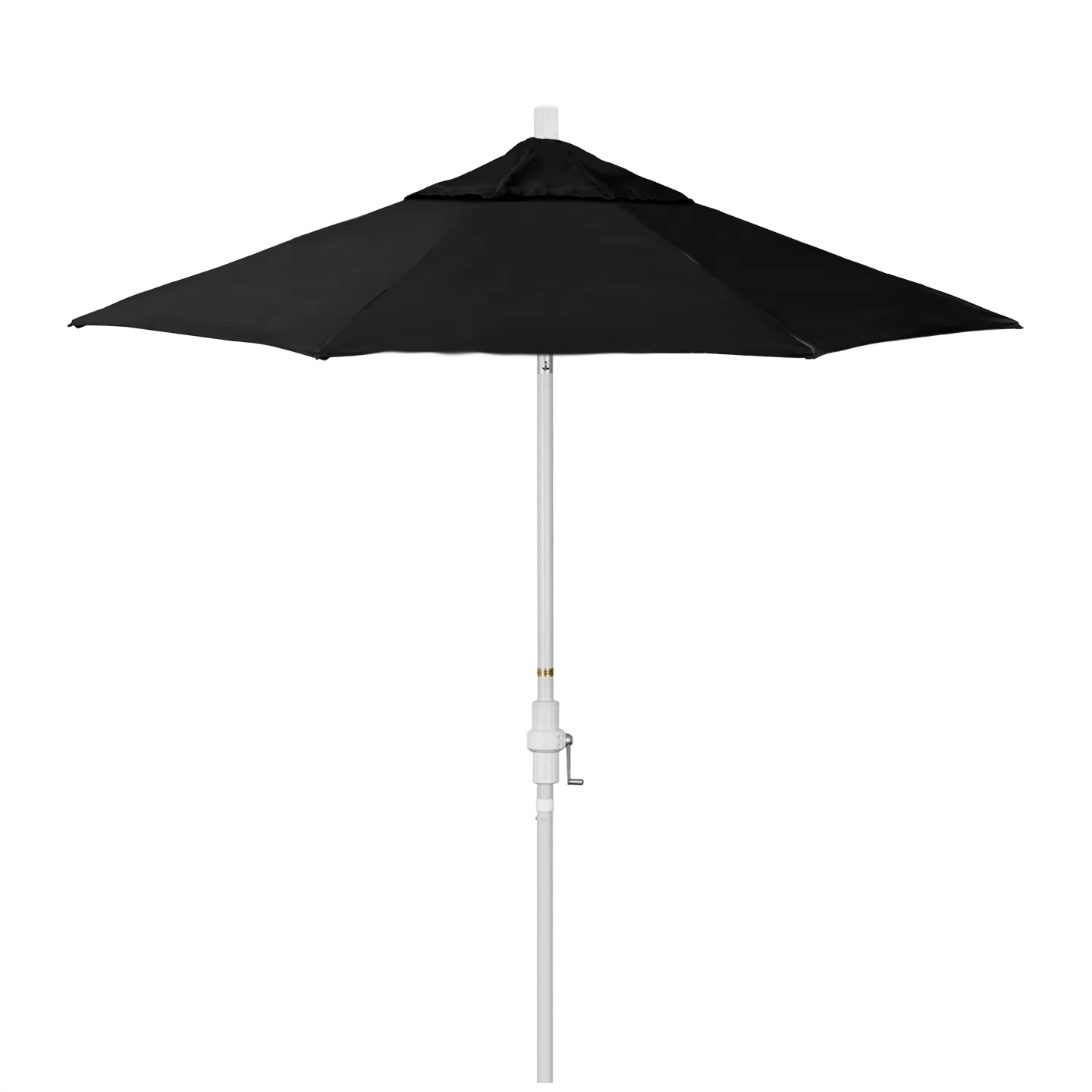 California Umbrella Golden State 7.5 Foot Complete Fiberglass Market Umbrella