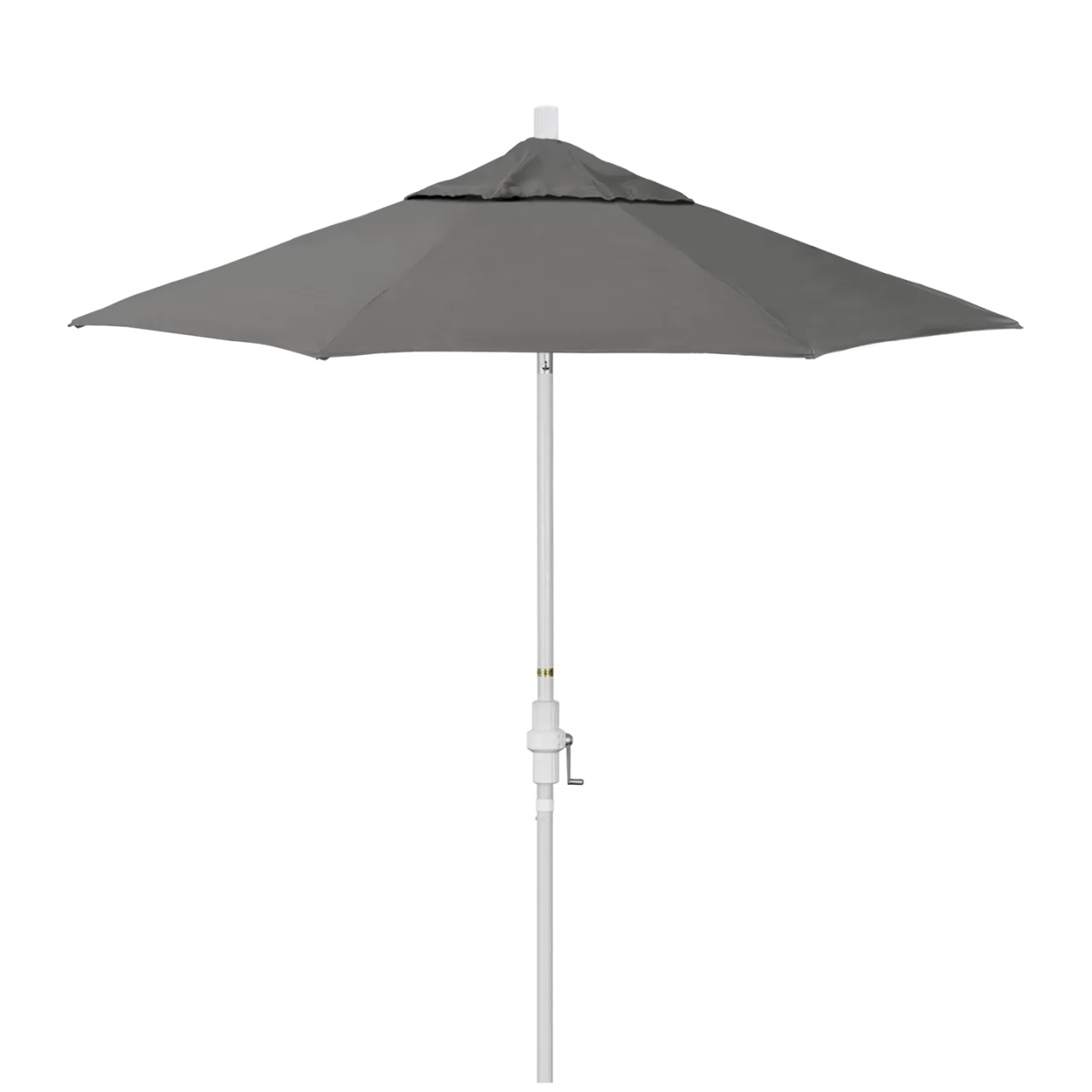 California Umbrella Golden State 7.5 Foot Complete Fiberglass Market Umbrella