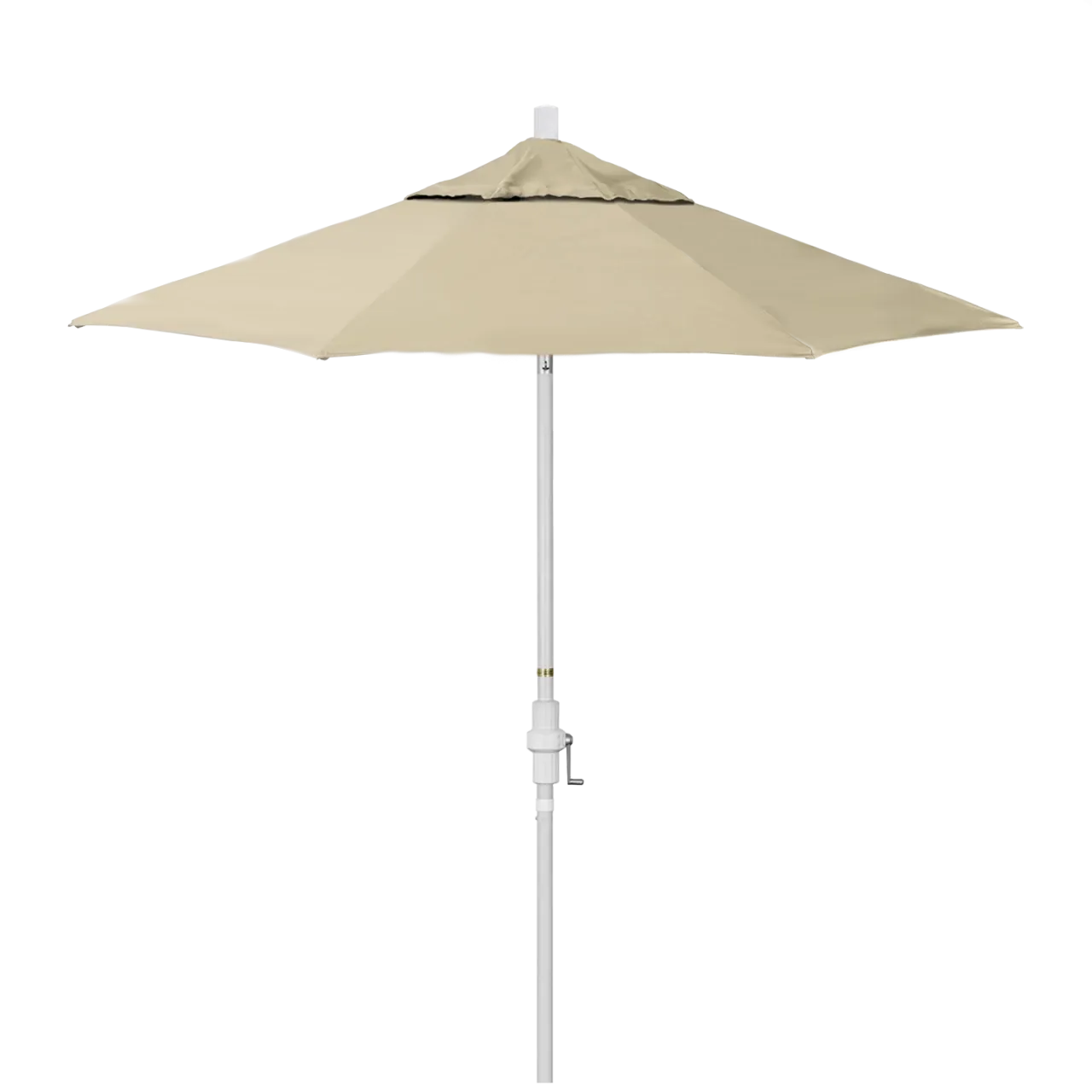 California Umbrella Golden State 7.5 Foot Complete Fiberglass Market Umbrella