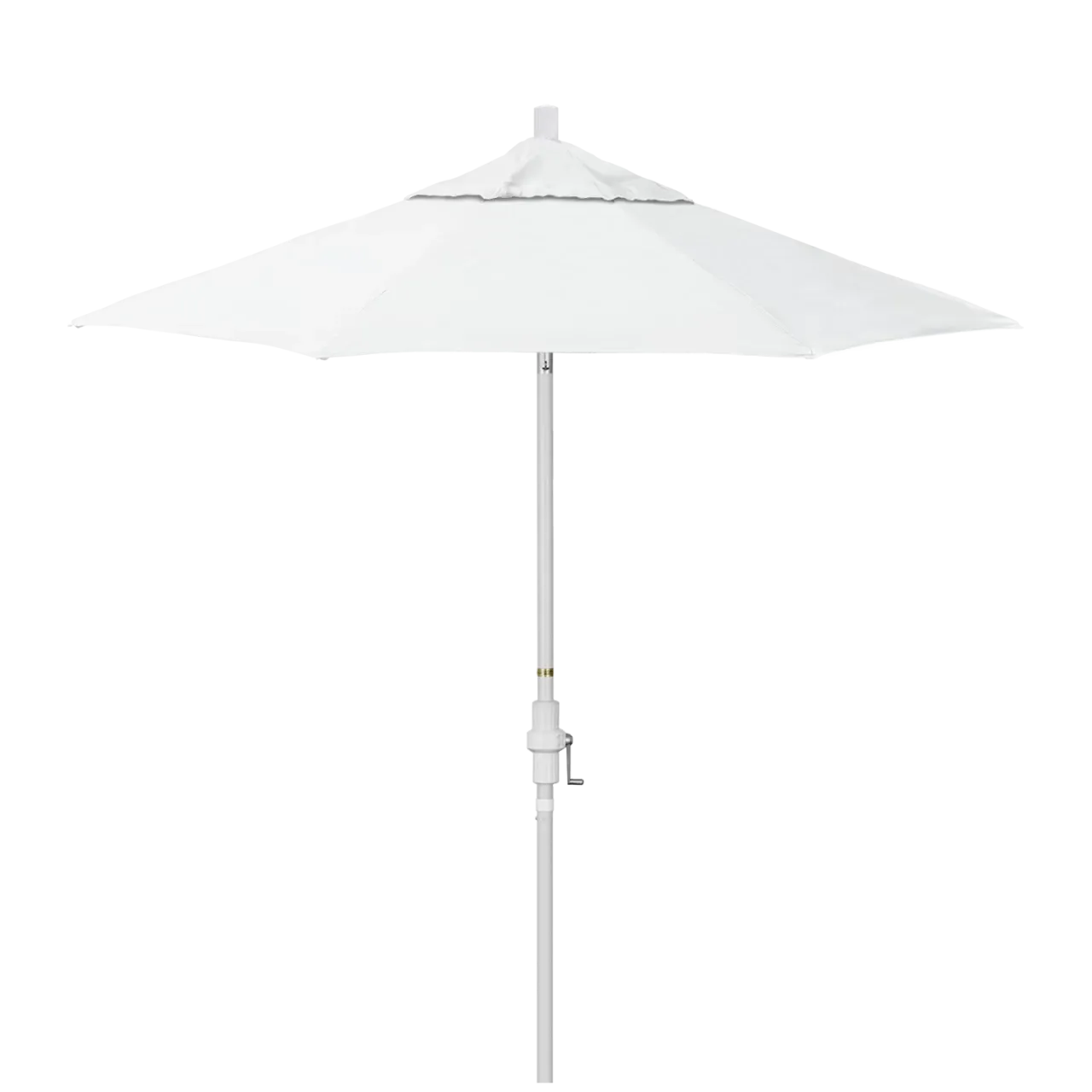 California Umbrella Golden State 7.5 Foot Complete Fiberglass Market Umbrella