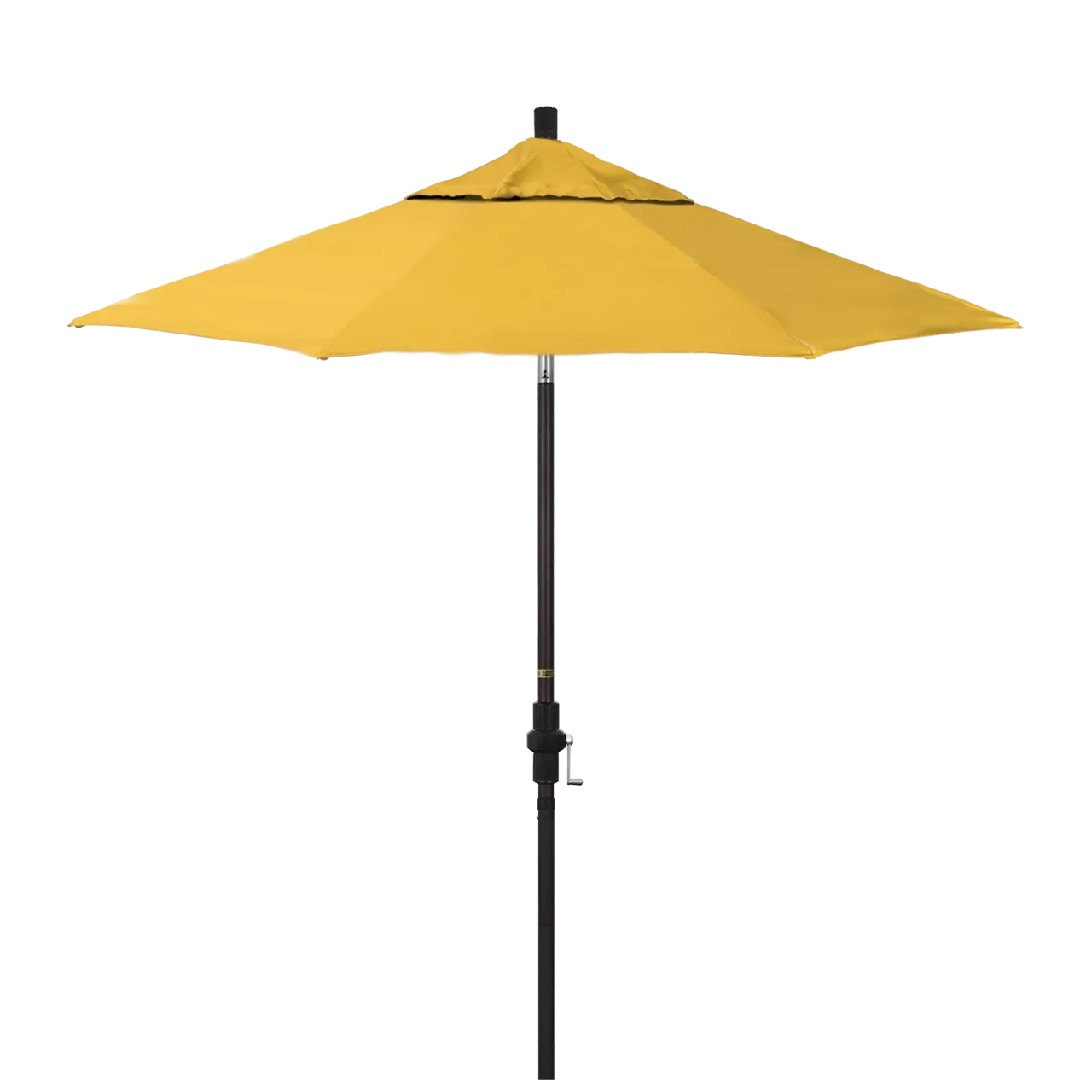 California Umbrella Golden State 7.5 Foot Complete Fiberglass Market Umbrella