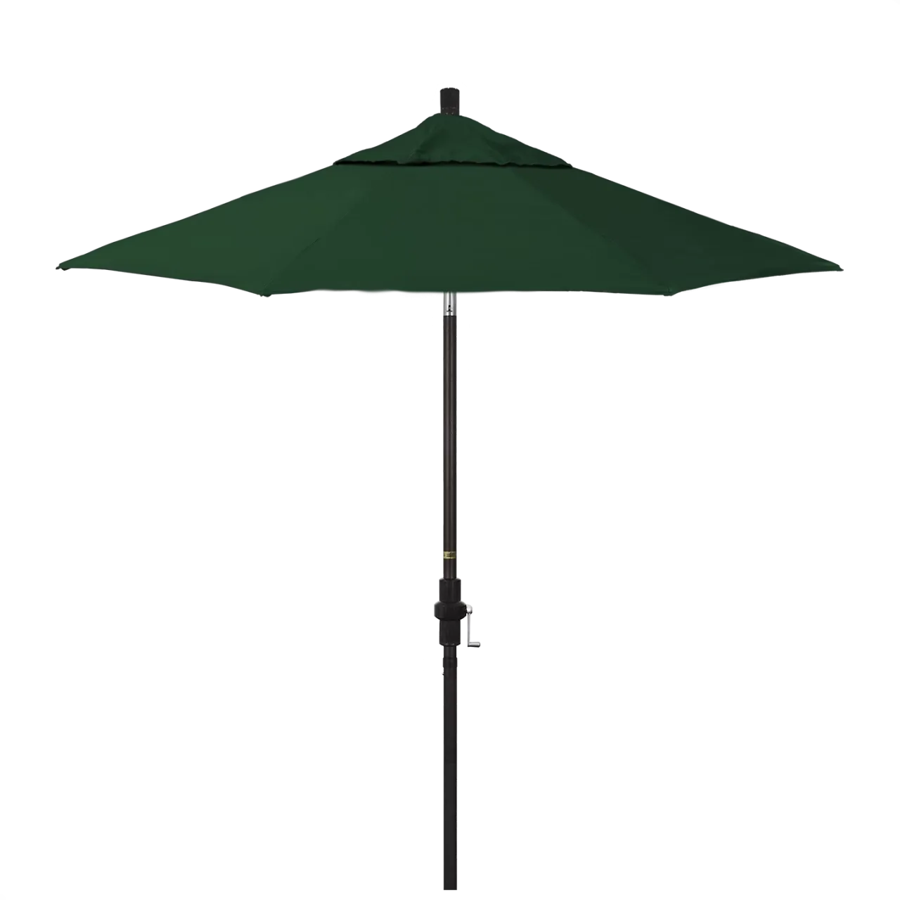 California Umbrella Golden State 7.5 Foot Complete Fiberglass Market Umbrella