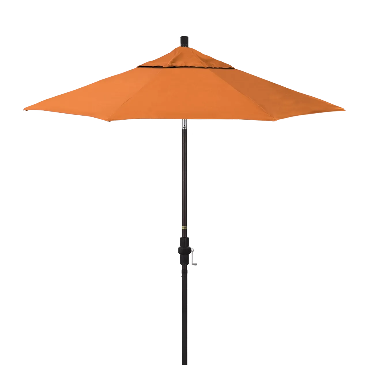 California Umbrella Golden State 7.5 Foot Complete Fiberglass Market Umbrella